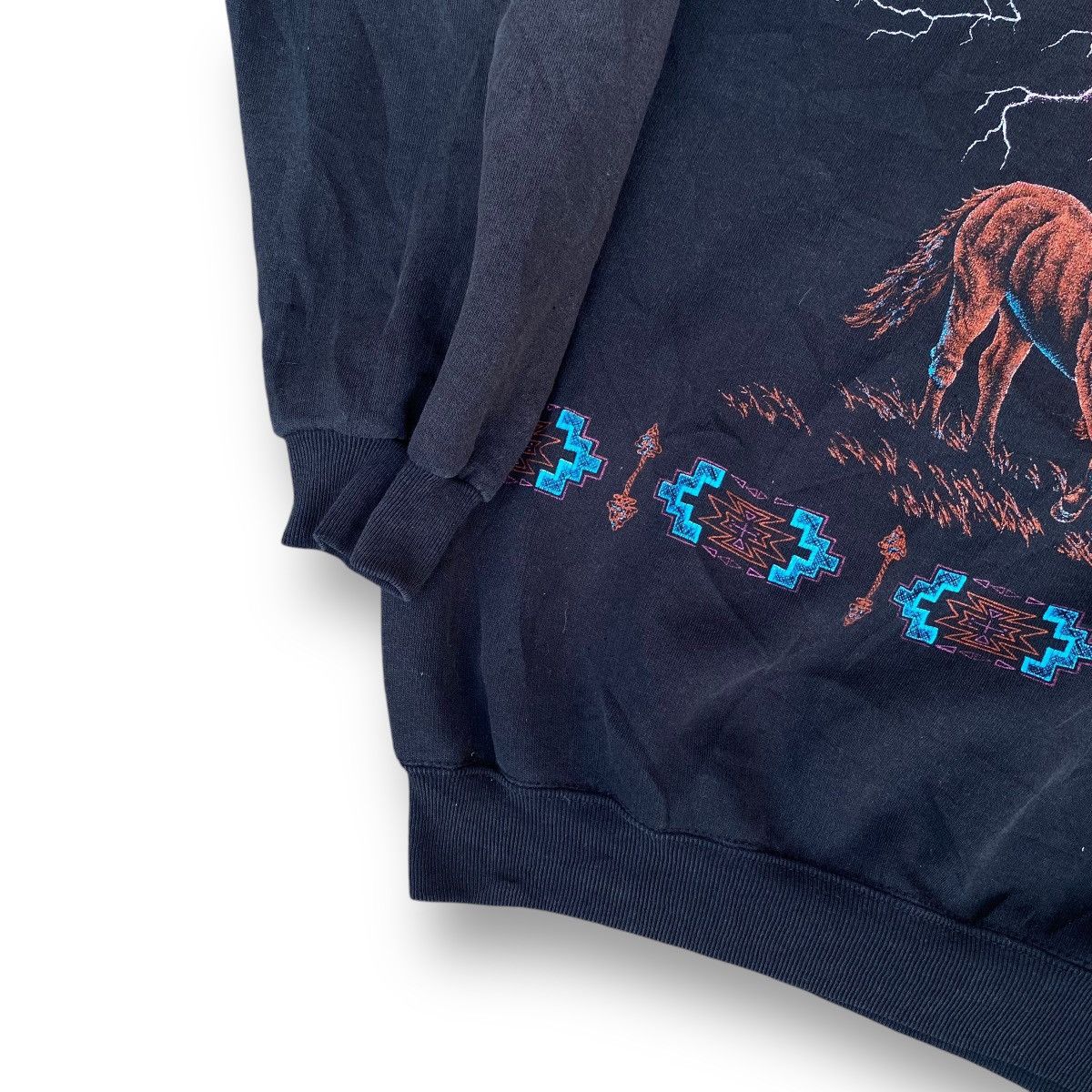 Habitat × Vintage Vintage 90’s Habitat Wild Animal Sweatshirt. #E4 Size US XXL / EU 58 / 5 - 3 Thumbnail