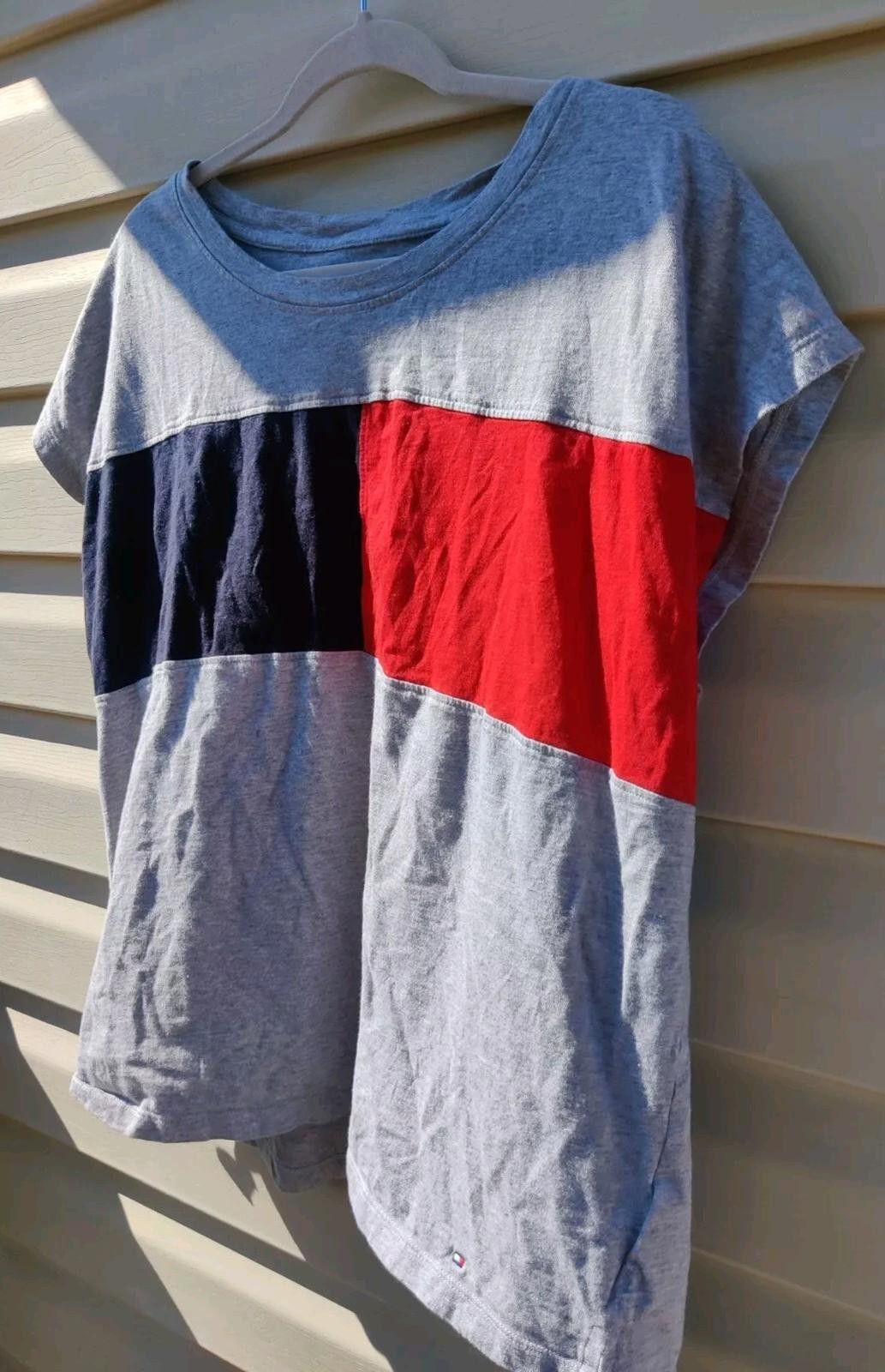 Tommy Hilfiger Tommy Hilfiger Womens T-Shirt Short Sleeve Tee Casual Top Gr Size XXL / US 16-18 / IT 52-54 - 7 Thumbnail