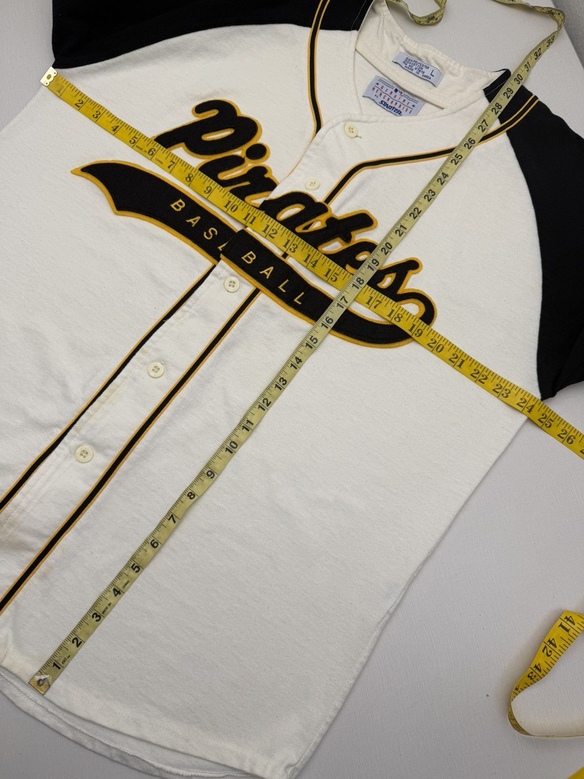 Starter Vintage 90s Pittsburgh Pirates MLB Stater Tailsweep Script L Size US L / EU 52-54 / 3 - 5 Thumbnail