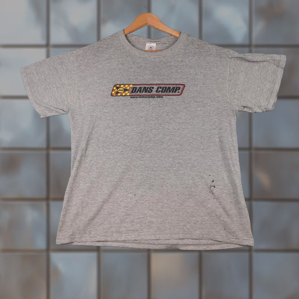 Delta VINTAGE Delta Shirt Mens L Gray BMX Racing Logo 90s T-Shirt Size US L / EU 52-54 / 3 - 1 Thumbnail