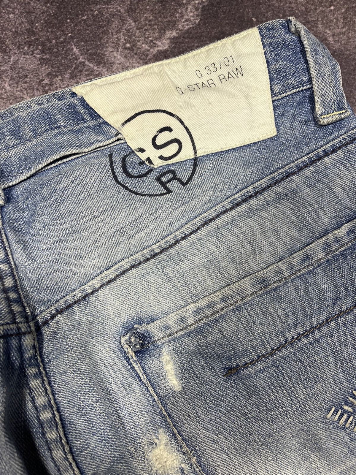 G-Star G-Star RAW Radar Rope Tapered Jeans Denim Vintage Streetwear Size US 32 / EU 48 - 9 Thumbnail