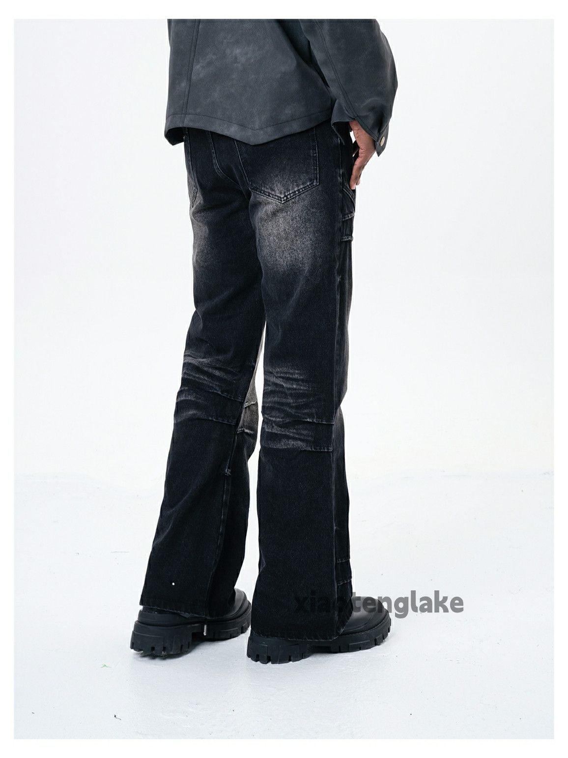 Jean × Vintage utility skate hiphop loose baggy punk grunge yuppie jeans Size US 28 / EU 44 - 2 Thumbnail