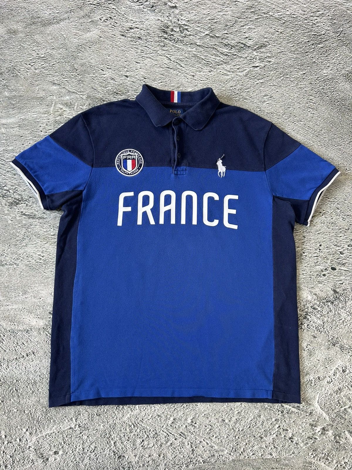 Ralph Lauren Chief Keef Polo Ralph Lauren France T-shirt big pony Size US L / EU 52-54 / 3 - 1 Thumbnail