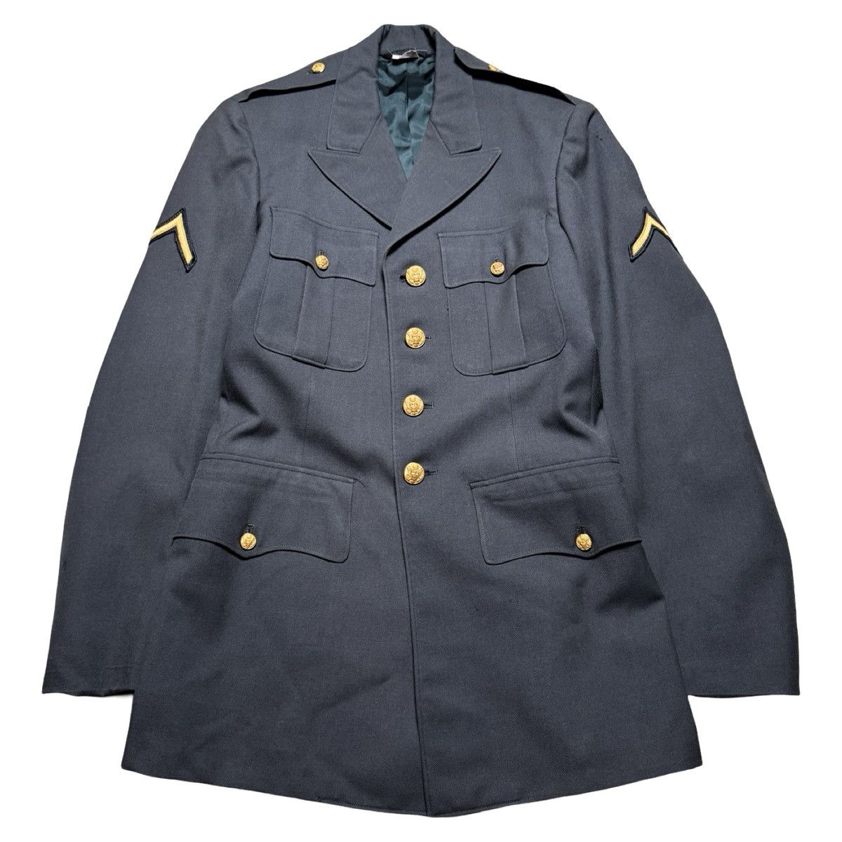 Vintage VTG U.S. Army Dress Jacket 36L Vietnam Era Uniform Coat Size US L / EU 52-54 / 3 - 1 Thumbnail