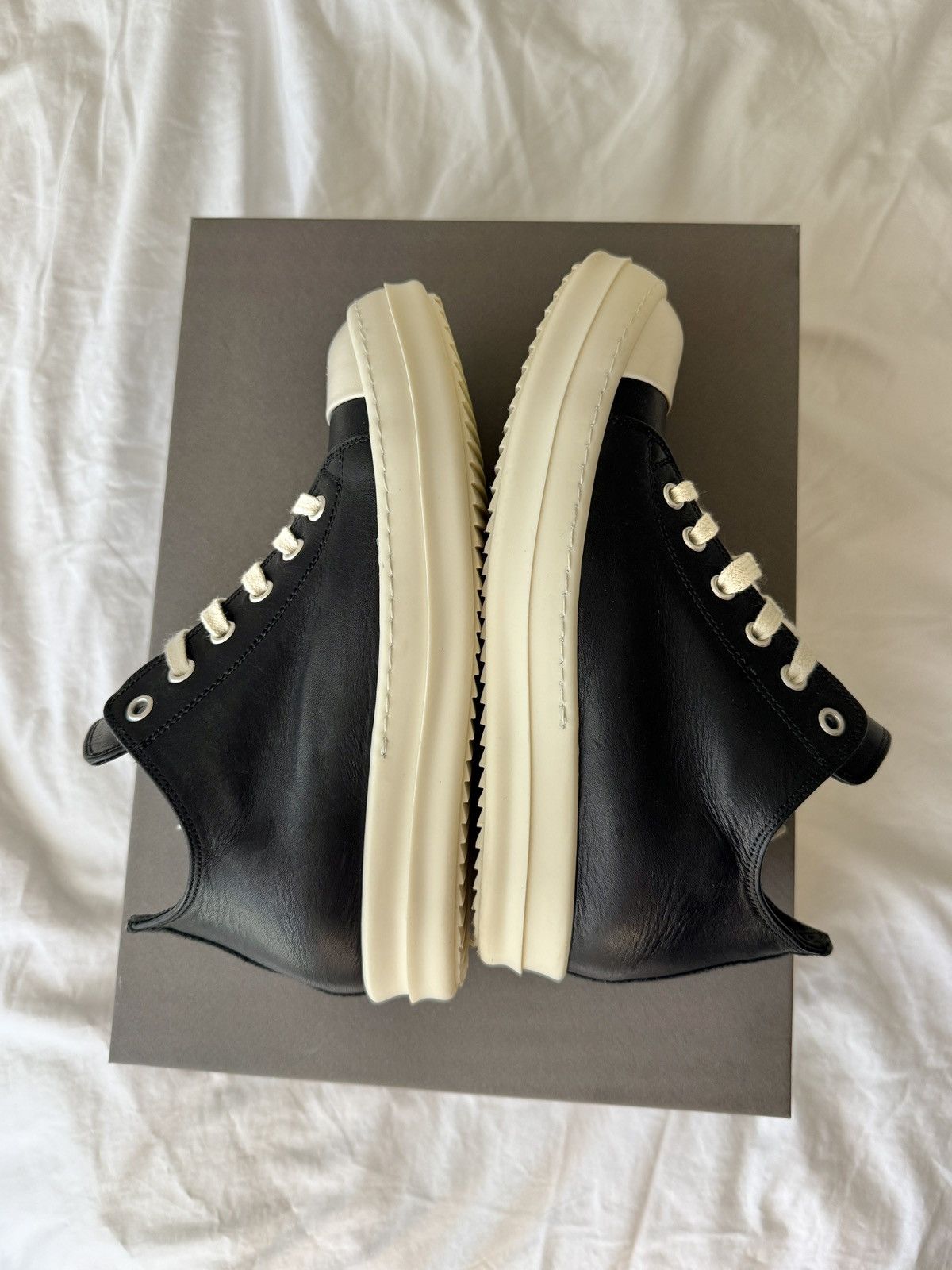Rick Owens Ramones Low Top Size US 7 / IT 37 - 7 Thumbnail