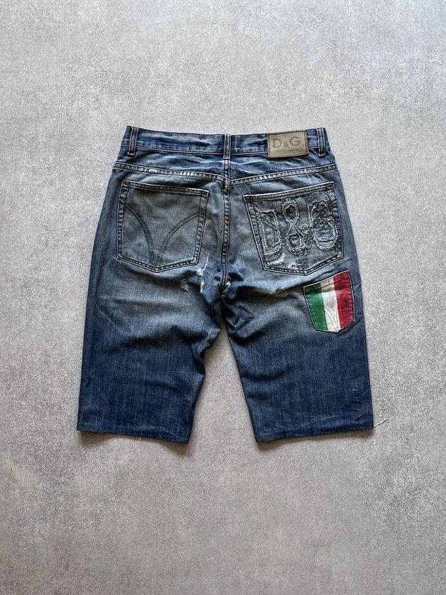 Dolce & Gabbana Vintage Dolce&Gabbana Embroidery Denim Shorts 32 Size US 32 / EU 48 - 1 Thumbnail