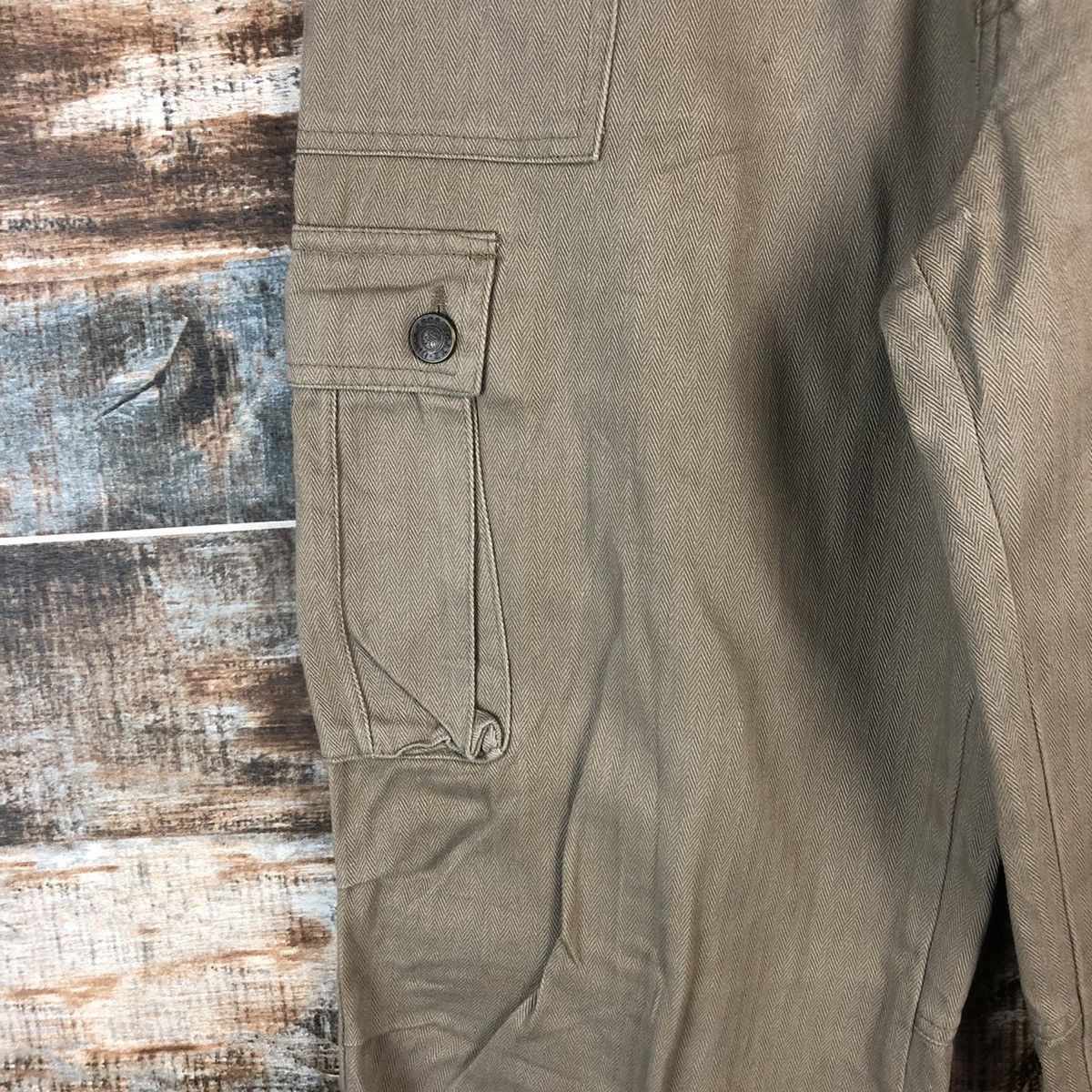 Japanese Brand DL Japanese Brand Brown Cargo Multipocket Pants #C704 Size 25" / US 0 / IT 36 - 9 Thumbnail