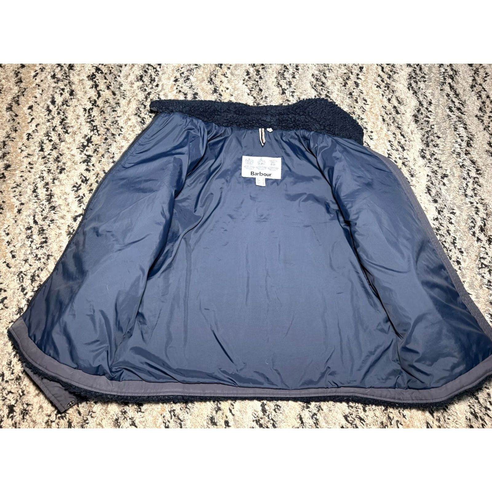 Barbour Barbour Birling Jacket Fleece Womens Navy Blue Size 6 Small Size S / US 4 / IT 40 - 7 Thumbnail