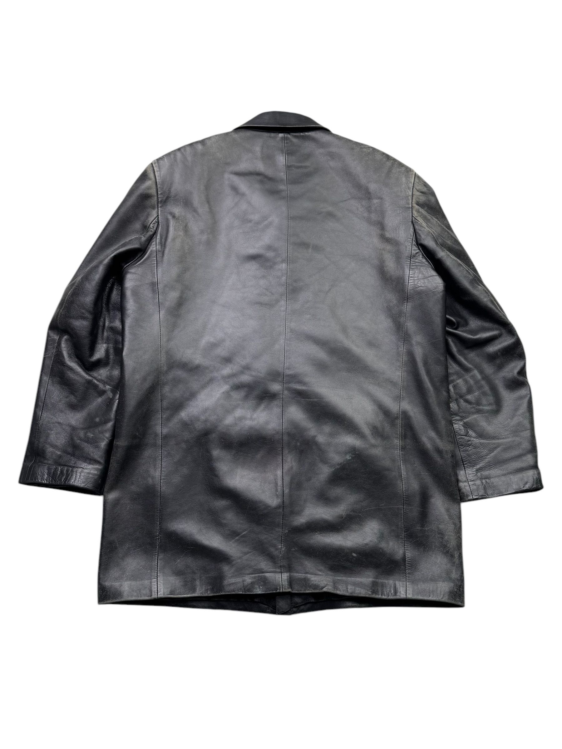 Other Vintage Time Faded Leather Jacket M125D15(E123)(V105) Size US XL / EU 56 / 4 - 10 Thumbnail