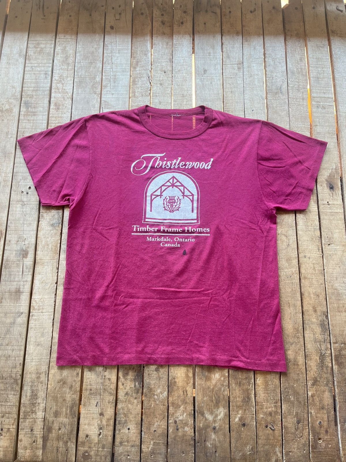 Vintage Vintage Band Tee 80s’ timber frame Size US M / EU 48-50 / 2 - 1 Thumbnail