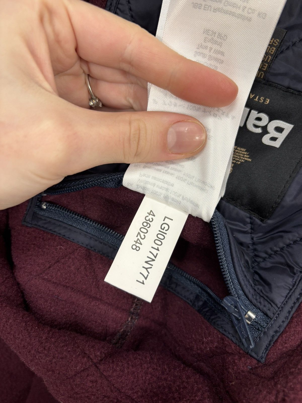 Barbour Barbour Wray Gilet Women’s Navy Blue Diamond Quilted Vest Size S / US 4 / IT 40 - 14 Thumbnail