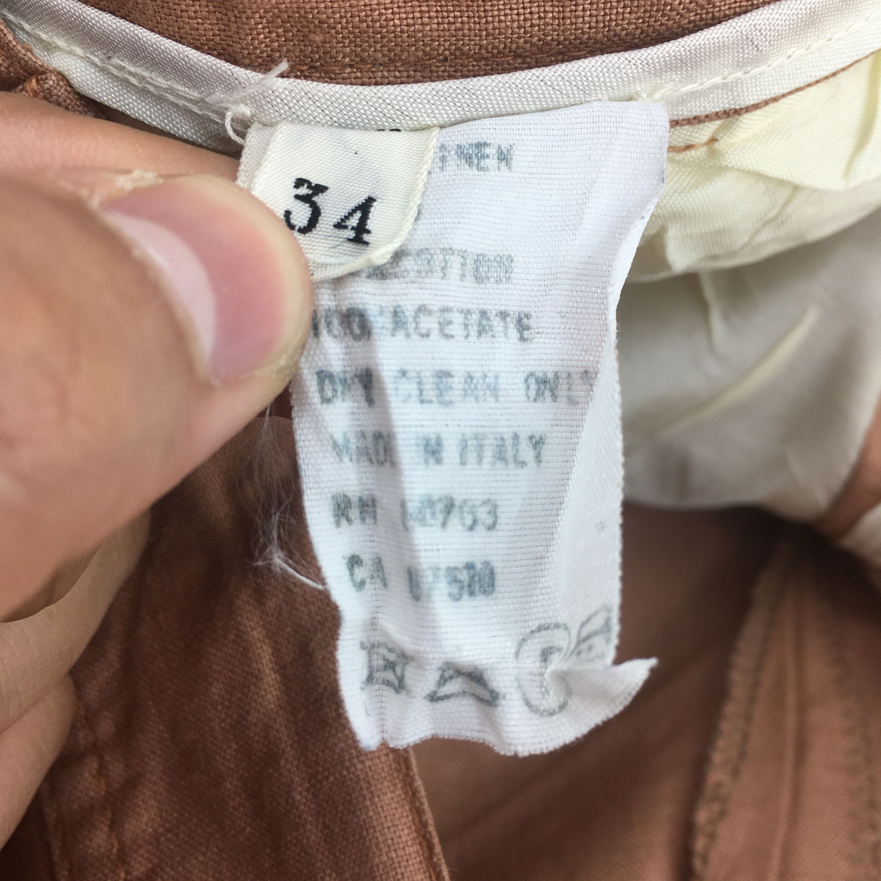 Andrew Fezza Size 32x31.5 Vintage Andrew Fezza Italy Loose Pants S602 Size US 32 / EU 48 - 11 Thumbnail