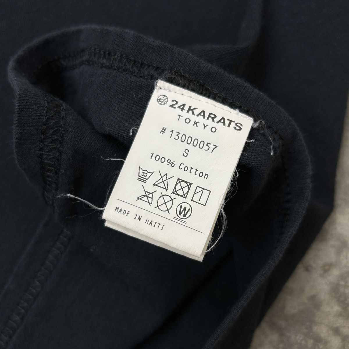 Japanese Brand 24KaratsTokyo - A Sabu Film Crew Size US S / EU 44-46 / 1 - 5 Thumbnail