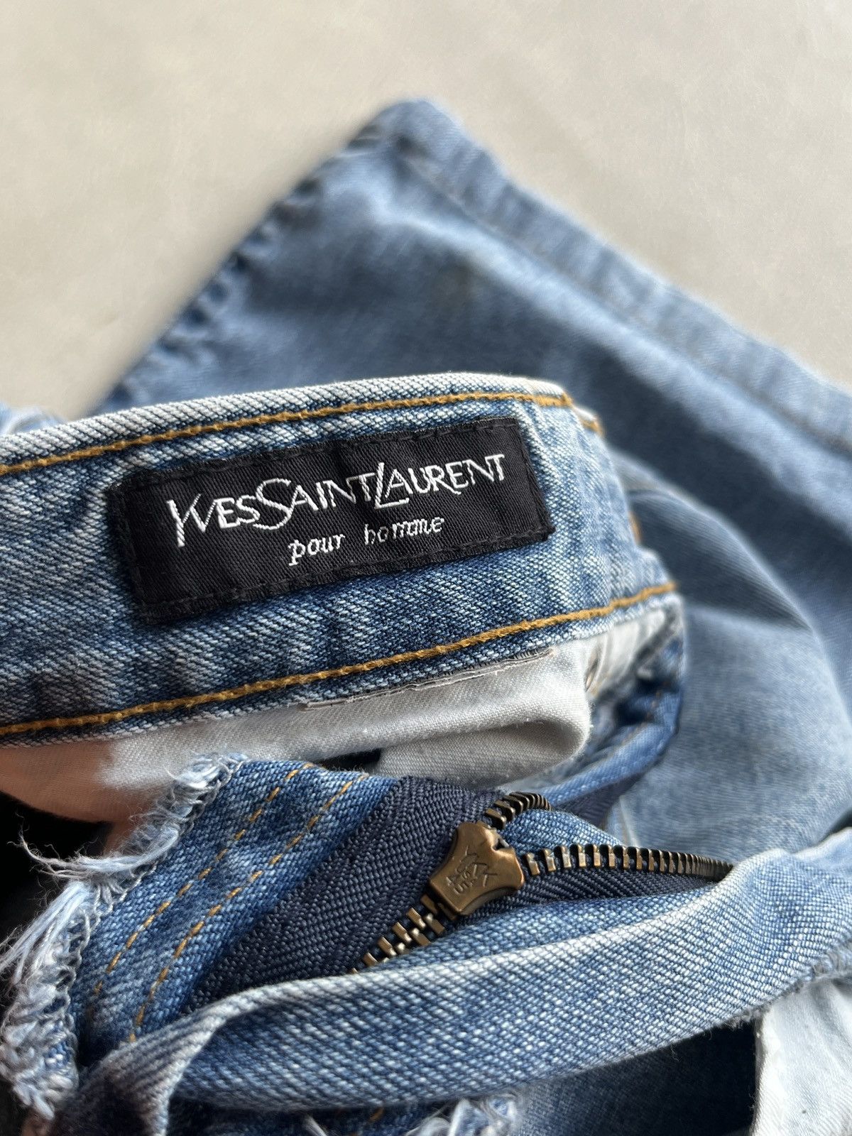 Yves Saint Laurent Ysl jeans Size US 32 / EU 48 - 13 Thumbnail