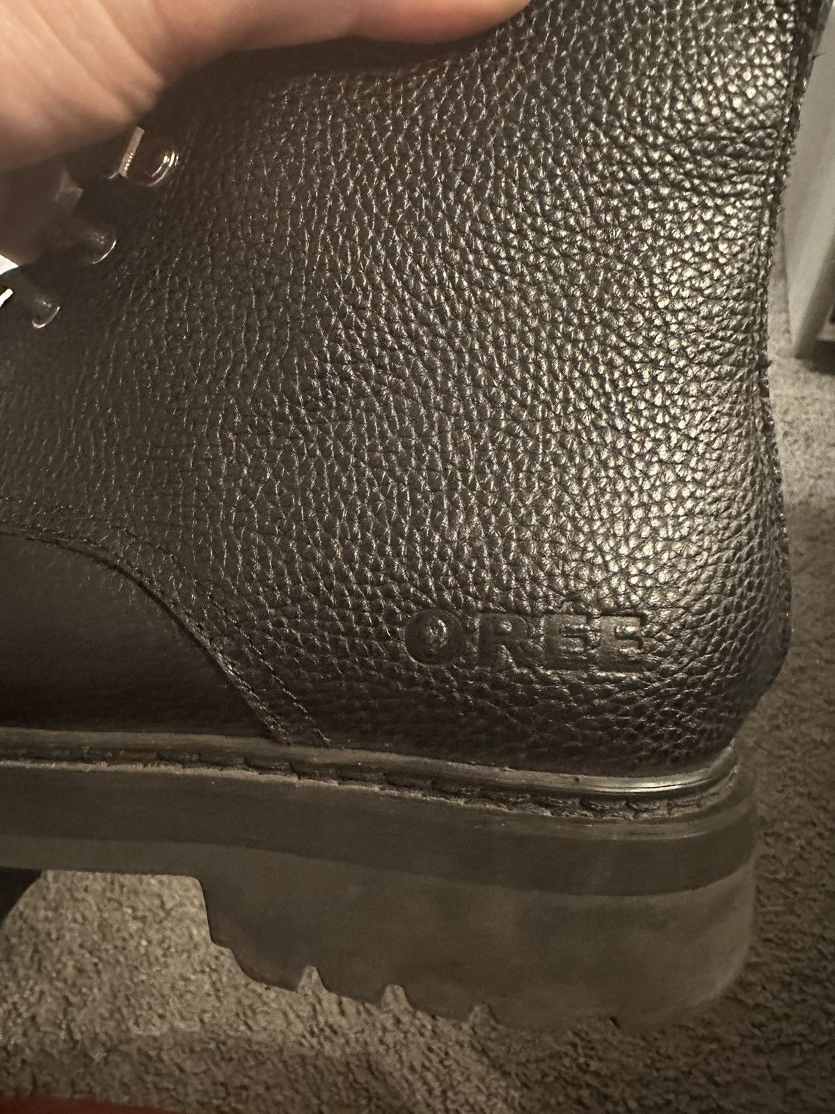 Oree NYC infantry combat boots
