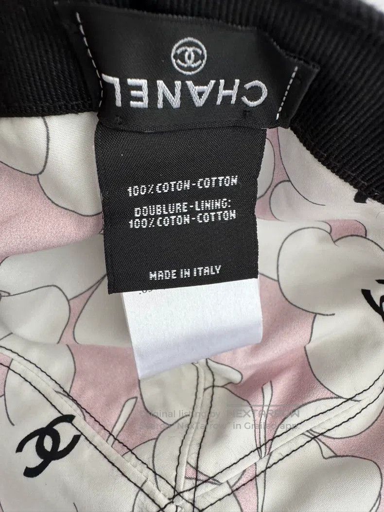 Chanel Chanel White CC pink and white cherry blossom lining baseb Size ONE SIZE - 3 Thumbnail