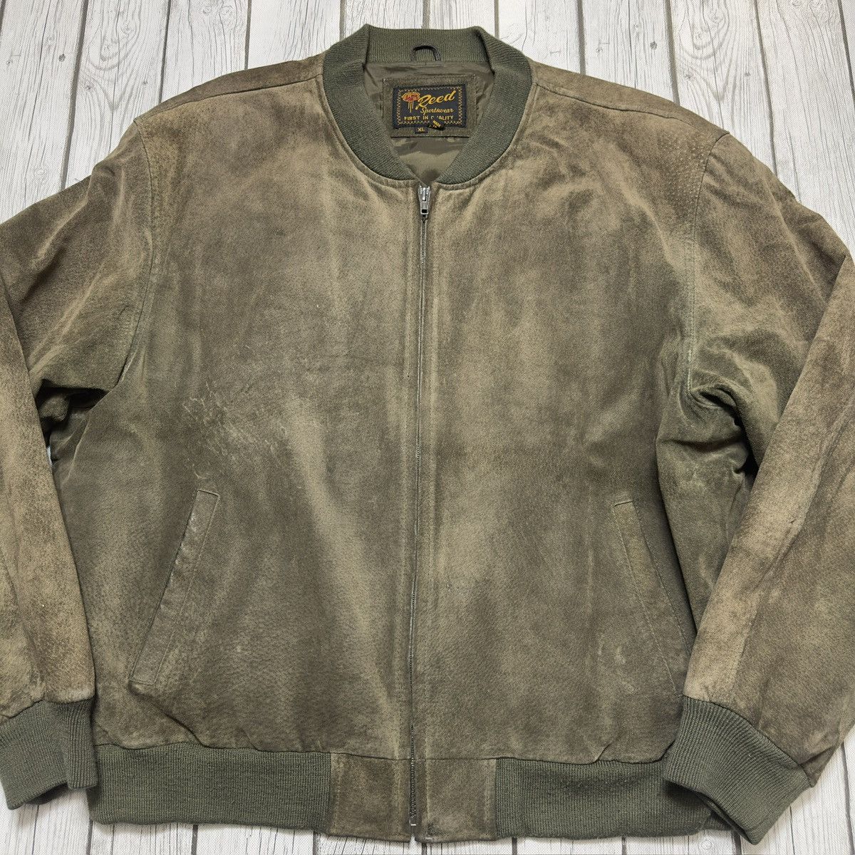 Reed × Vintage Vintage suede jacket Size US XL / EU 56 / 4 - 3 Thumbnail