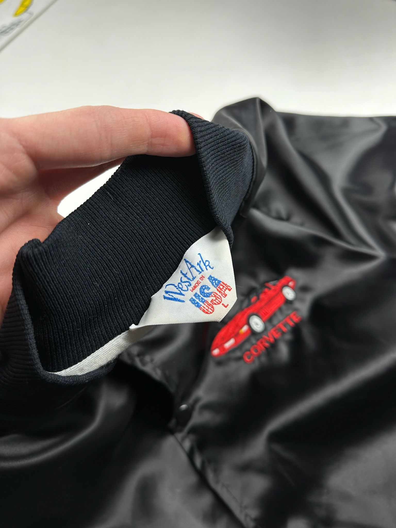 Chevrolet 90’s Vintage Chevrolet Corvette Nascar Racing Bomber Jacket Size US L / EU 52-54 / 3 - 7 Thumbnail