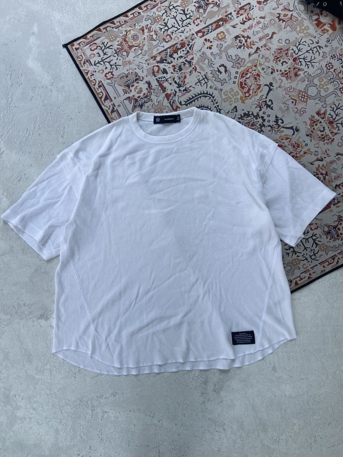 GU × Undercover Undercover x GU oversized thermal waffle tshirt Size US XL / EU 56 / 4 - 1 Thumbnail