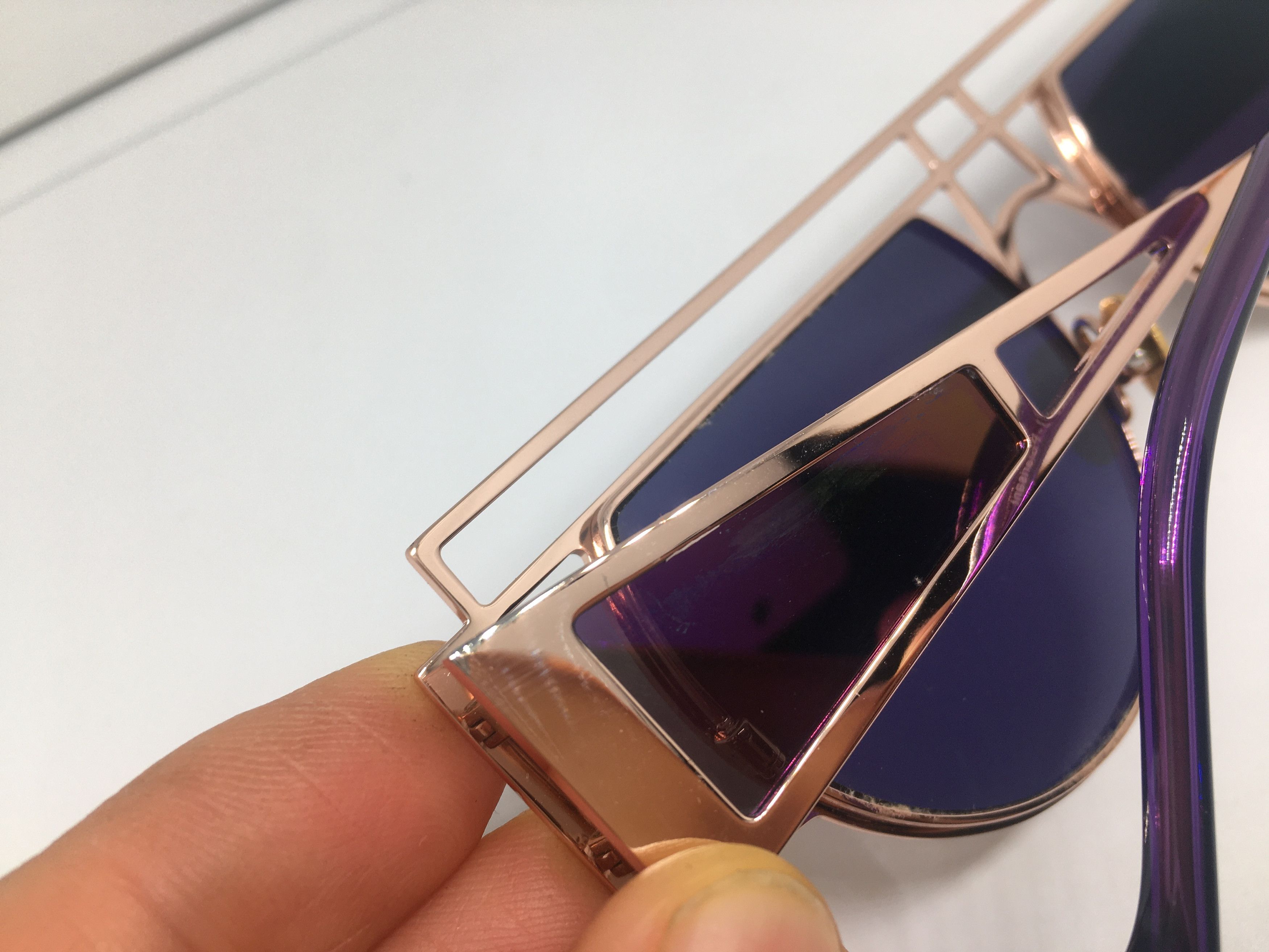 Other Acuitis Ellypse Rose Gold Side Shield Sunglasses Size ONE SIZE - 10 Thumbnail