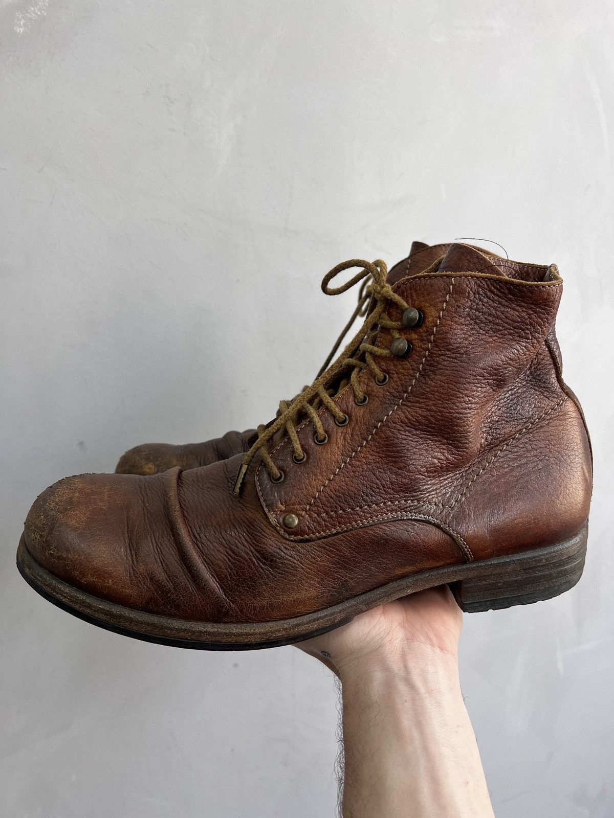 Other BLACK FRIDAY✅✅AVANT GARDE SHORO FADED ANKLE COMBAT BOOTS 90s Size US 10 / EU 43 - 8 Thumbnail