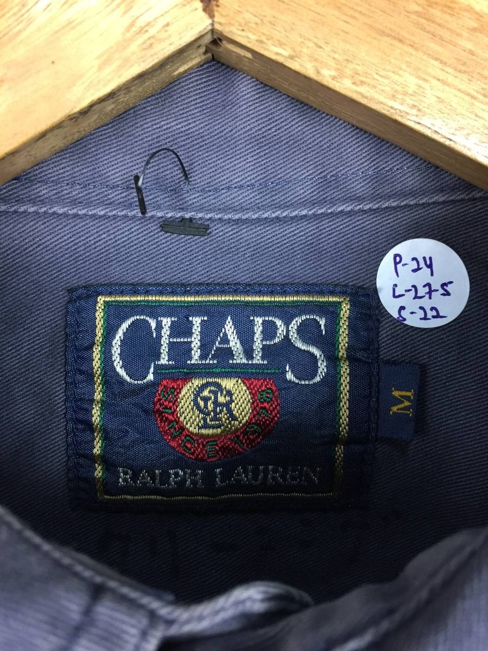 Chaps × Chaps Ralph Lauren × Polo Ralph Lauren Vtg Chaps Ralph Lauren Double Pocket Workwear Shirt Size US M / EU 48-50 / 2 - 9 Thumbnail