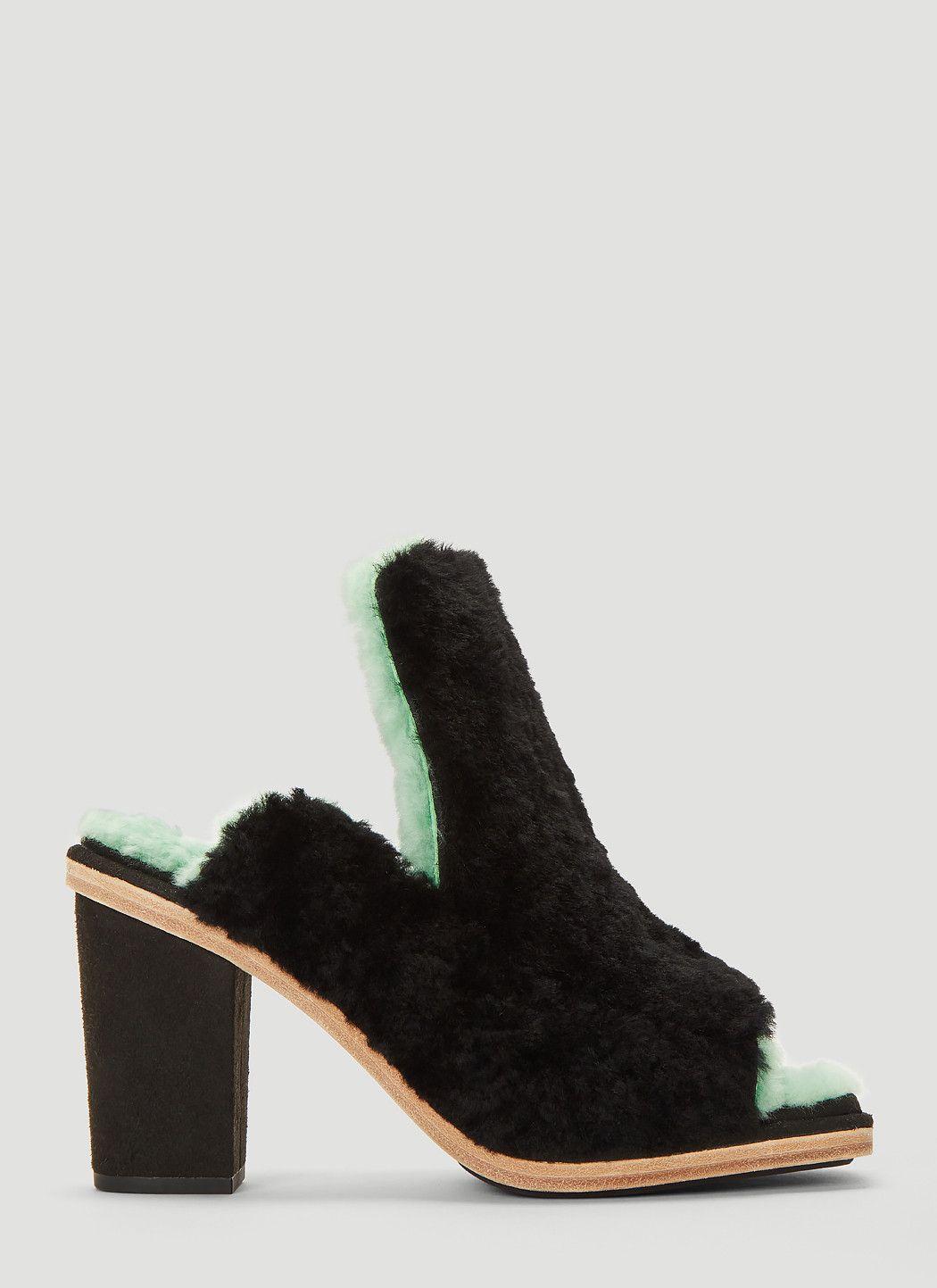 Eckhaus Latta Open-Toe Heel Mules Size US 9 / IT 39 - 1 Thumbnail