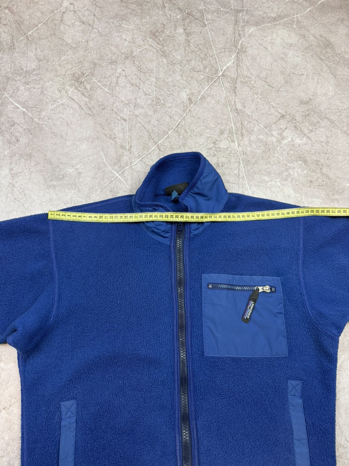 Patagonia Vintage 90s Patagonia Fleece Blue Made in USA Small Size US S / EU 44-46 / 1 - 14 Thumbnail