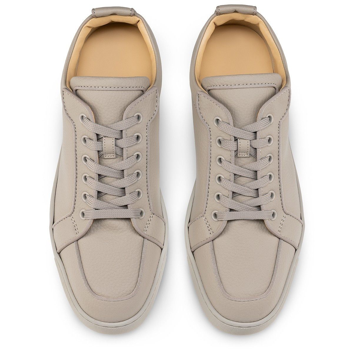 Christian Louboutin o1s1wg110425 Rantulow Orlato Flat in Taupe/Brown Size US 11 / EU 44 - 3 Thumbnail