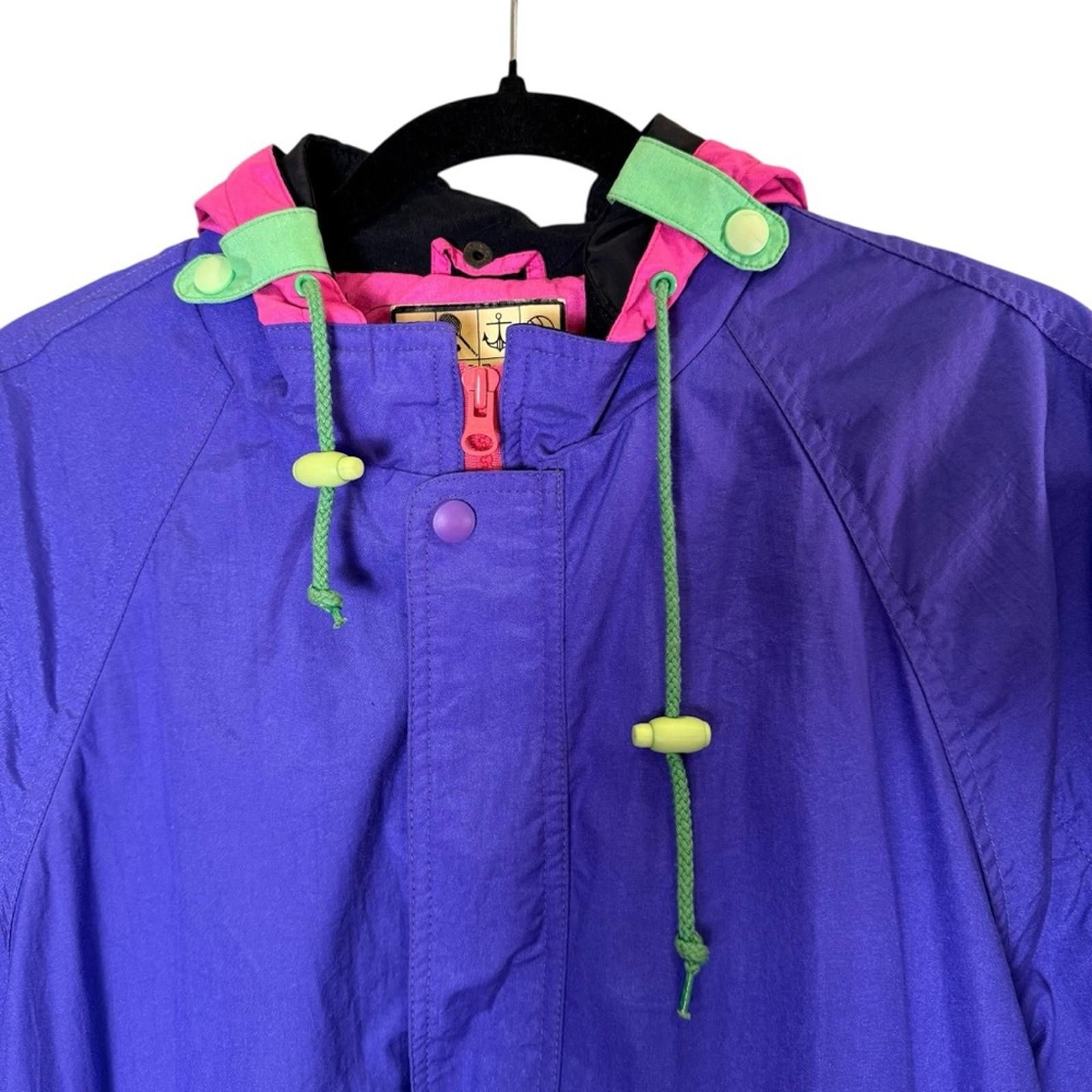 Other Vintage Skyr Sport 90’s Vibrant Hooded Windbreaker Sz XL Size US XL / EU 56 / 4 - 2 Thumbnail