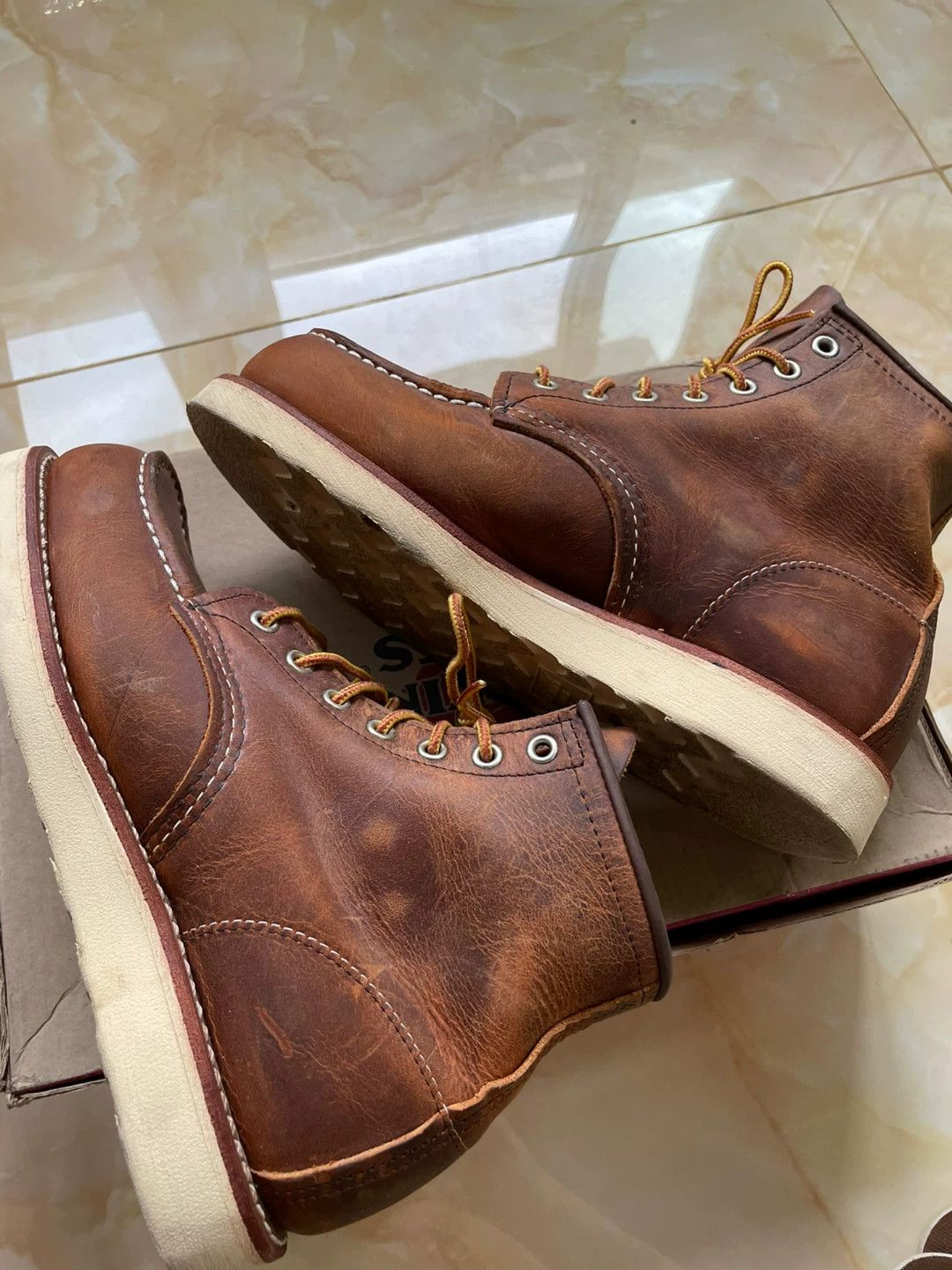 Red Wing RED WING 8876 Work Boot US6 3-4W Boxed Moldy Hardware Size US 6 / EU 39 - 7 Thumbnail