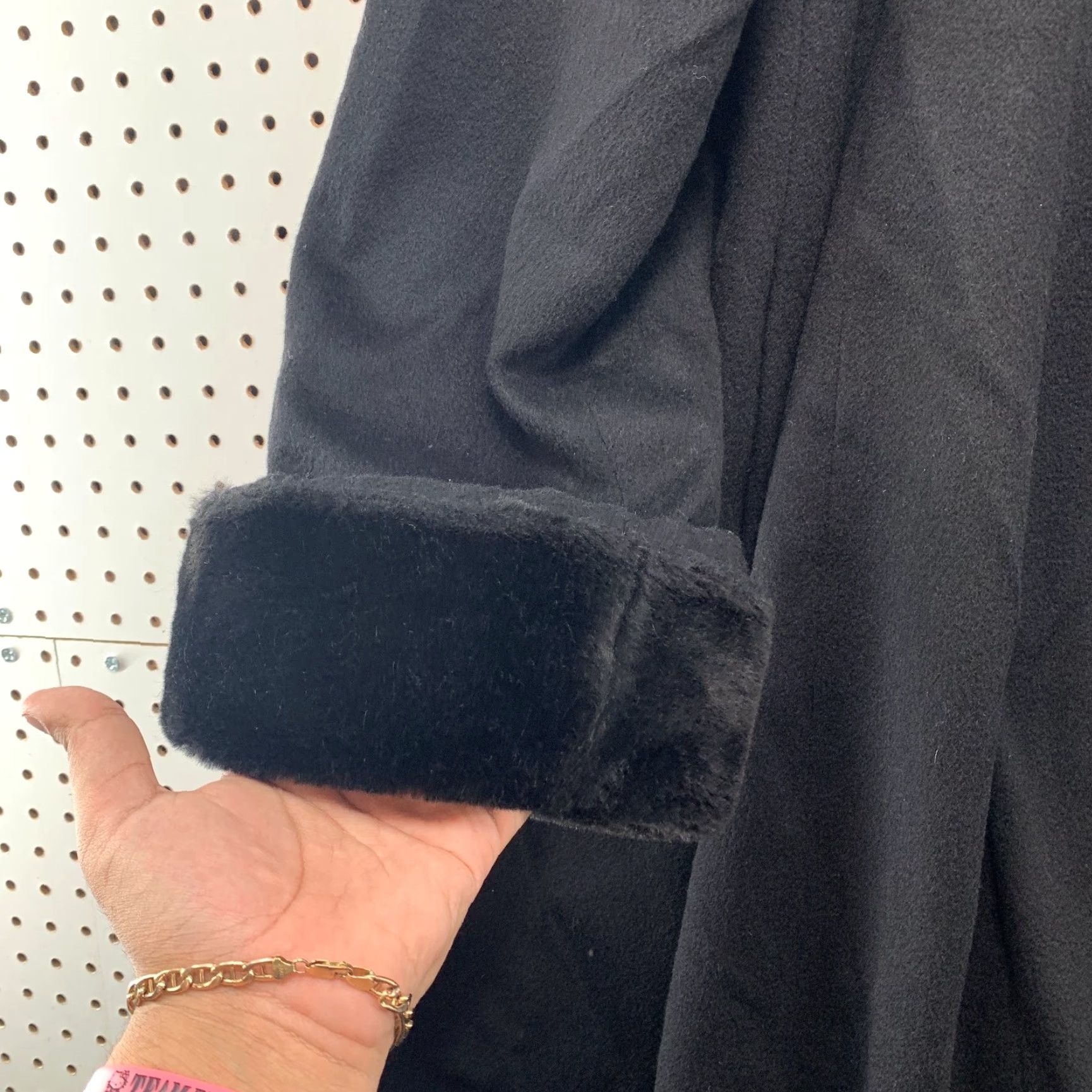 Vintage VINTAGE Searle Blatt 80s Black 100% Wool Swing Coat Womens Size 8 Union Made USA Size M / US 6-8 / IT 42-44 - 7 Thumbnail
