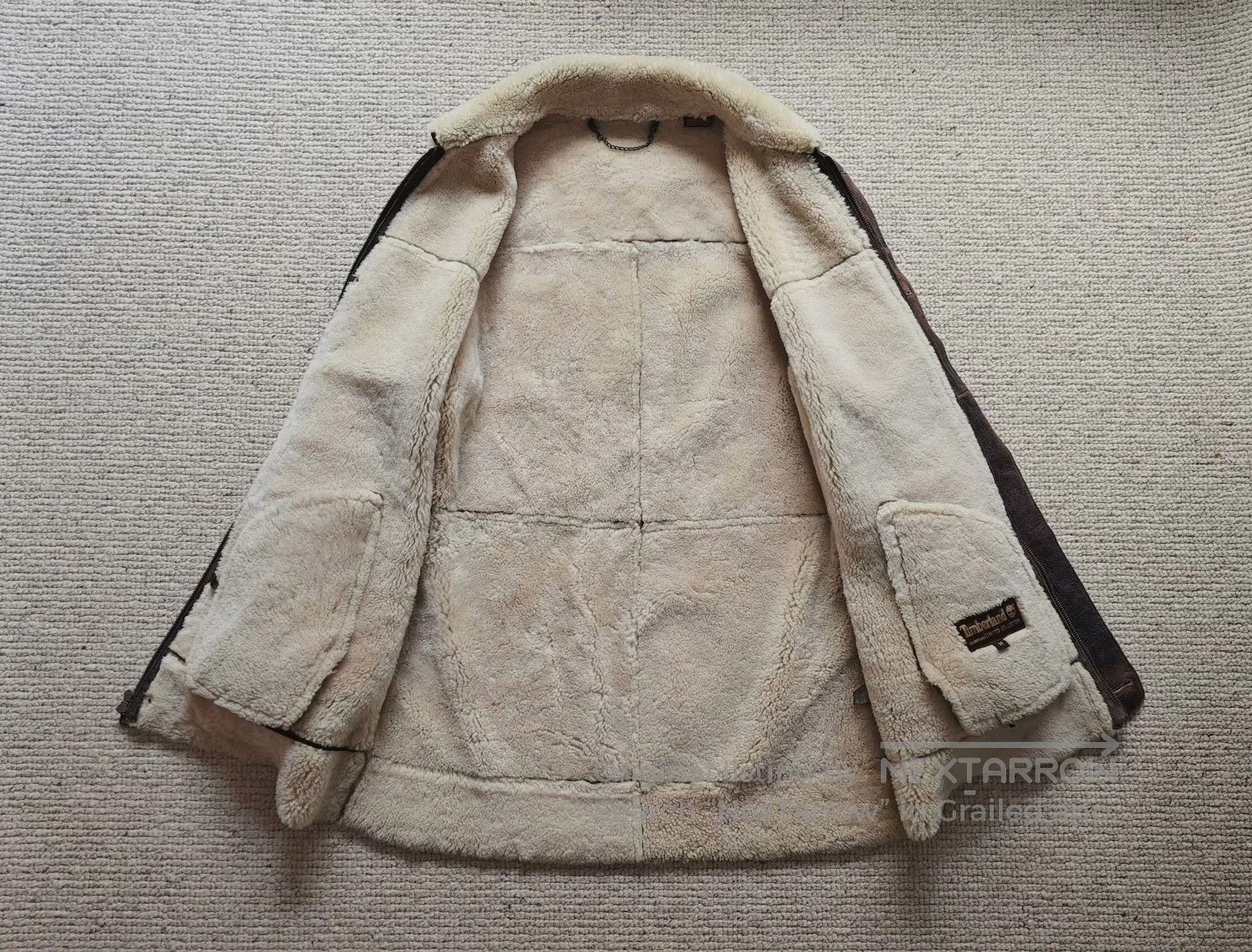 Timberland Timberland Sheepskin Fur Coat. Size US M / EU 48-50 / 2 - 2 Thumbnail