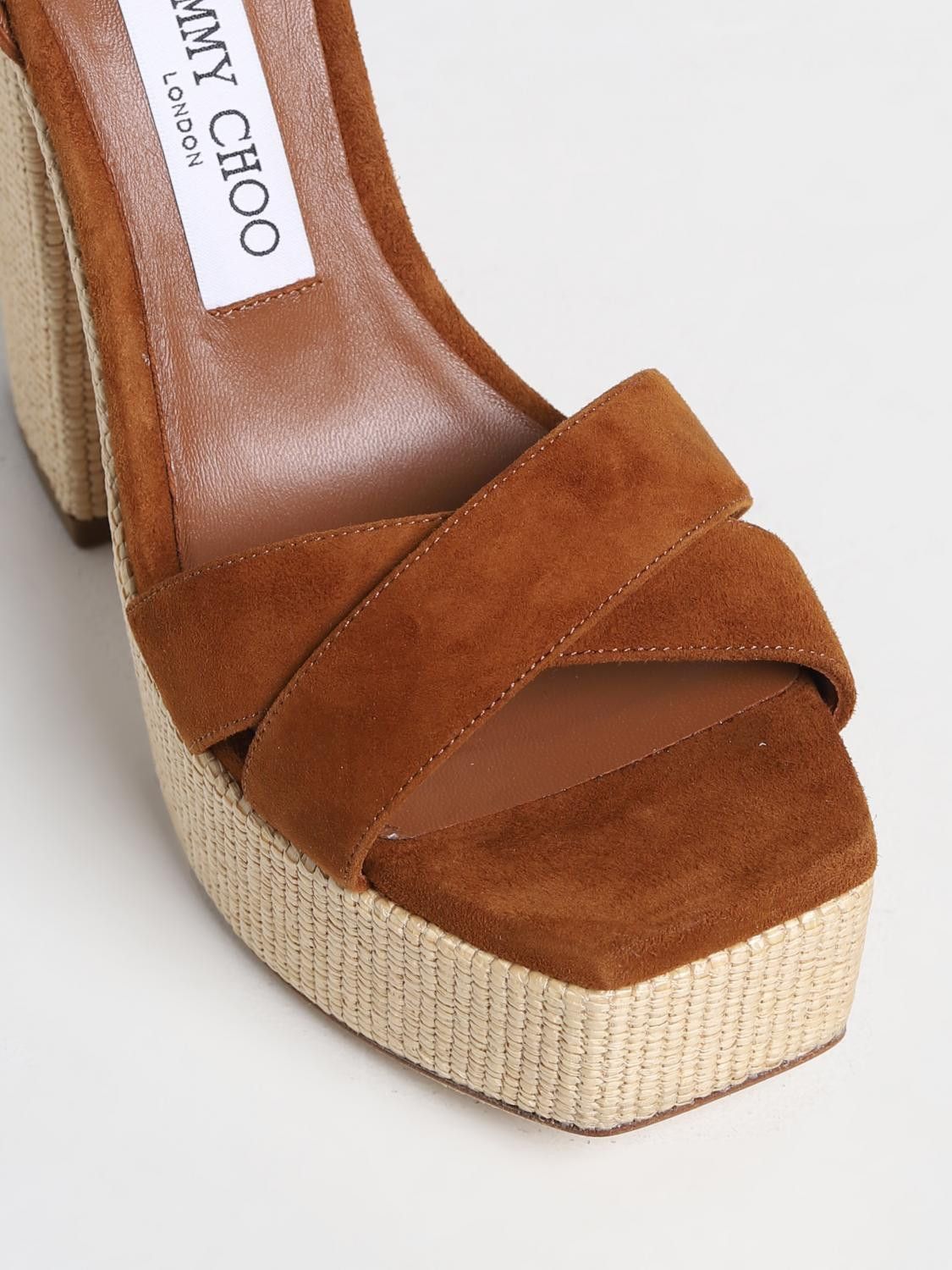 Jimmy Choo o1y0326 Sandals in Brown Size US 11 / IT 41 - 3 Thumbnail