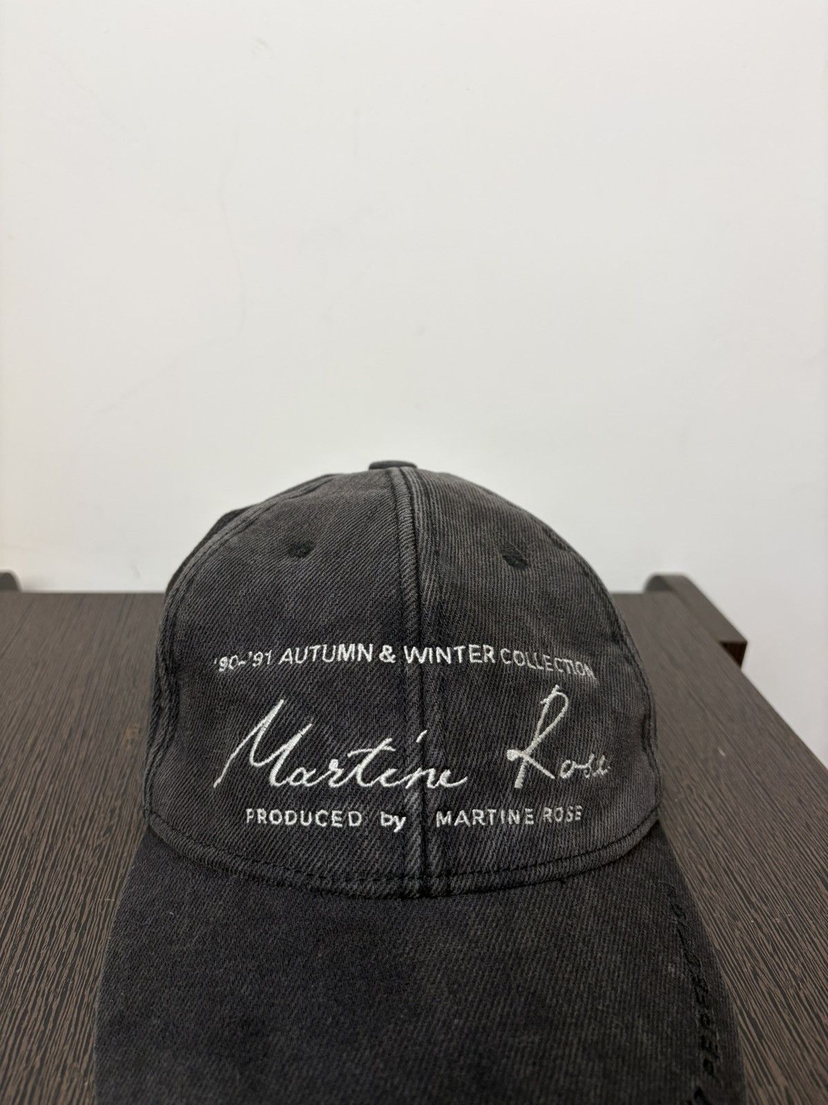 Martine Rose FREE TAX! Martine Rose Signature Washed Denim Hat Size ONE SIZE - 3 Thumbnail