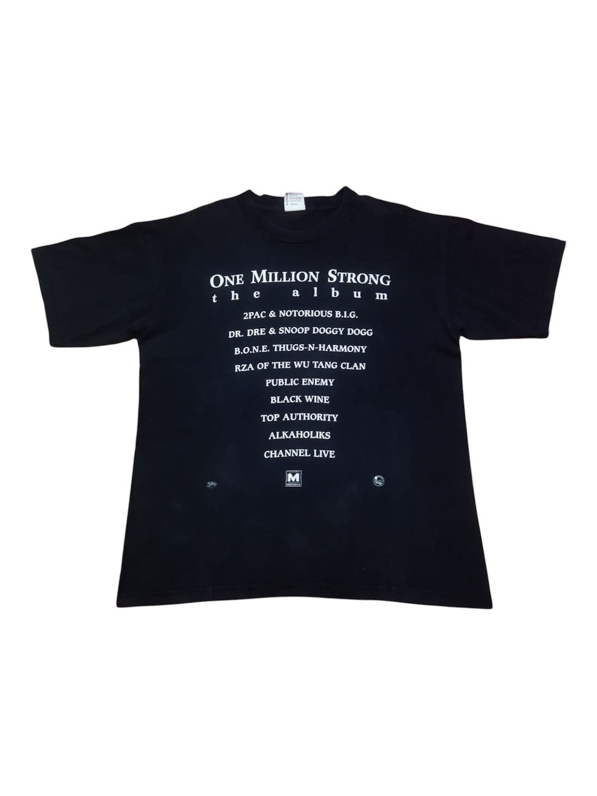 Rap Tees × Vintage 💥RARE💥 Vintage One Million Strong The Album Rap Tee Size US XL / EU 56 / 4 - 1 Thumbnail