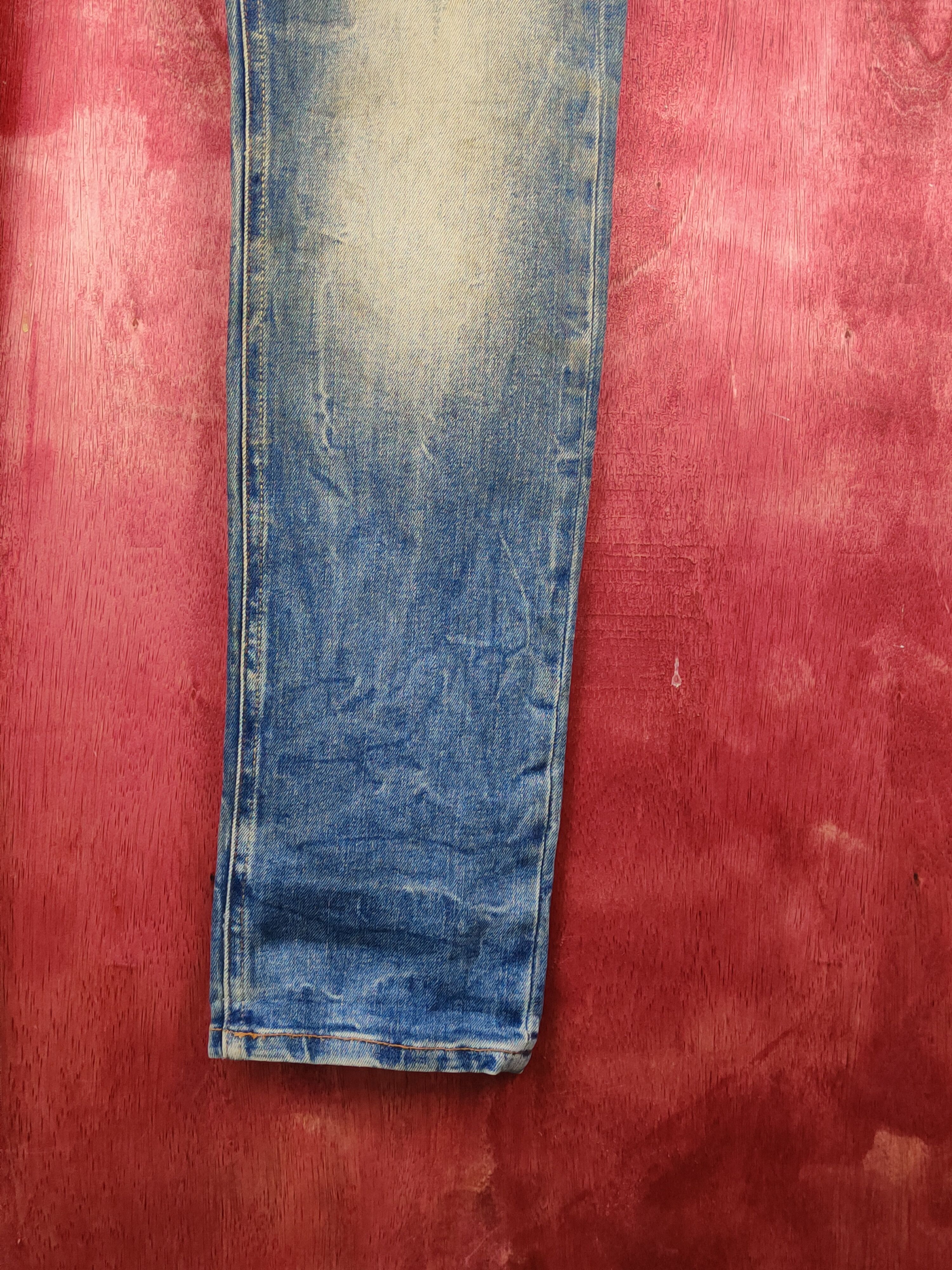 Japanese Brand Zara Man vintage Blue Faded Distressed jeans Denim #S1532 Size US 31 - 8 Thumbnail