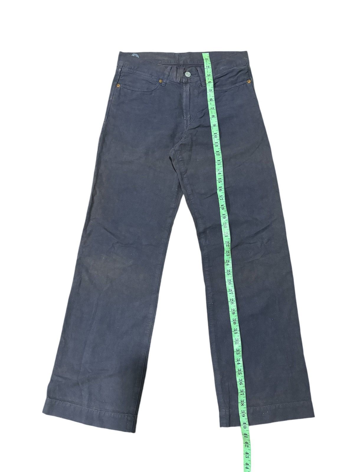45rpm Vintage 45rpm Indigo Wide Leg Japanese Denim Jeans Size US 30 / EU 46 - 14 Thumbnail