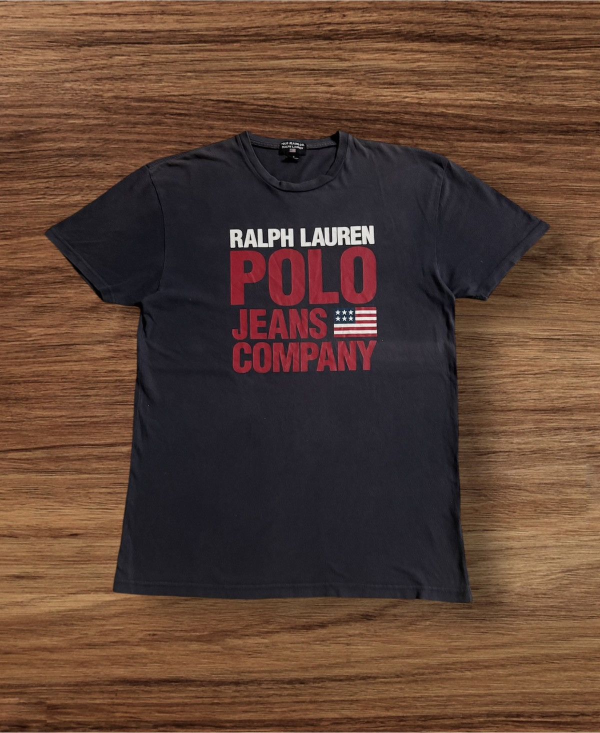 Polo Ralph Lauren Polo Ralph Lauren Over Print Spell Out Faded Color T-Shirt Size US M / EU 48-50 / 2 - 1 Thumbnail
