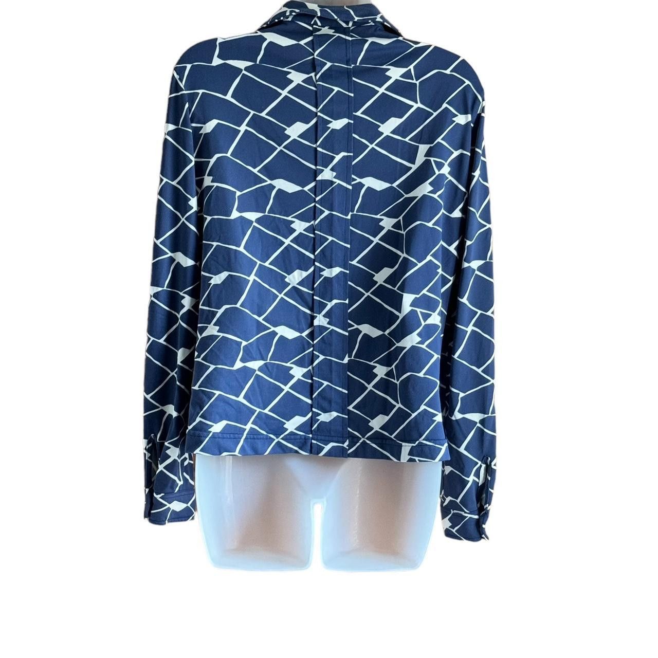 Dolce & Gabbana Dolce & Gabbana (J&ans) Womens Printed Shirt Size M / US 6-8 / IT 42-44 - 3 Thumbnail