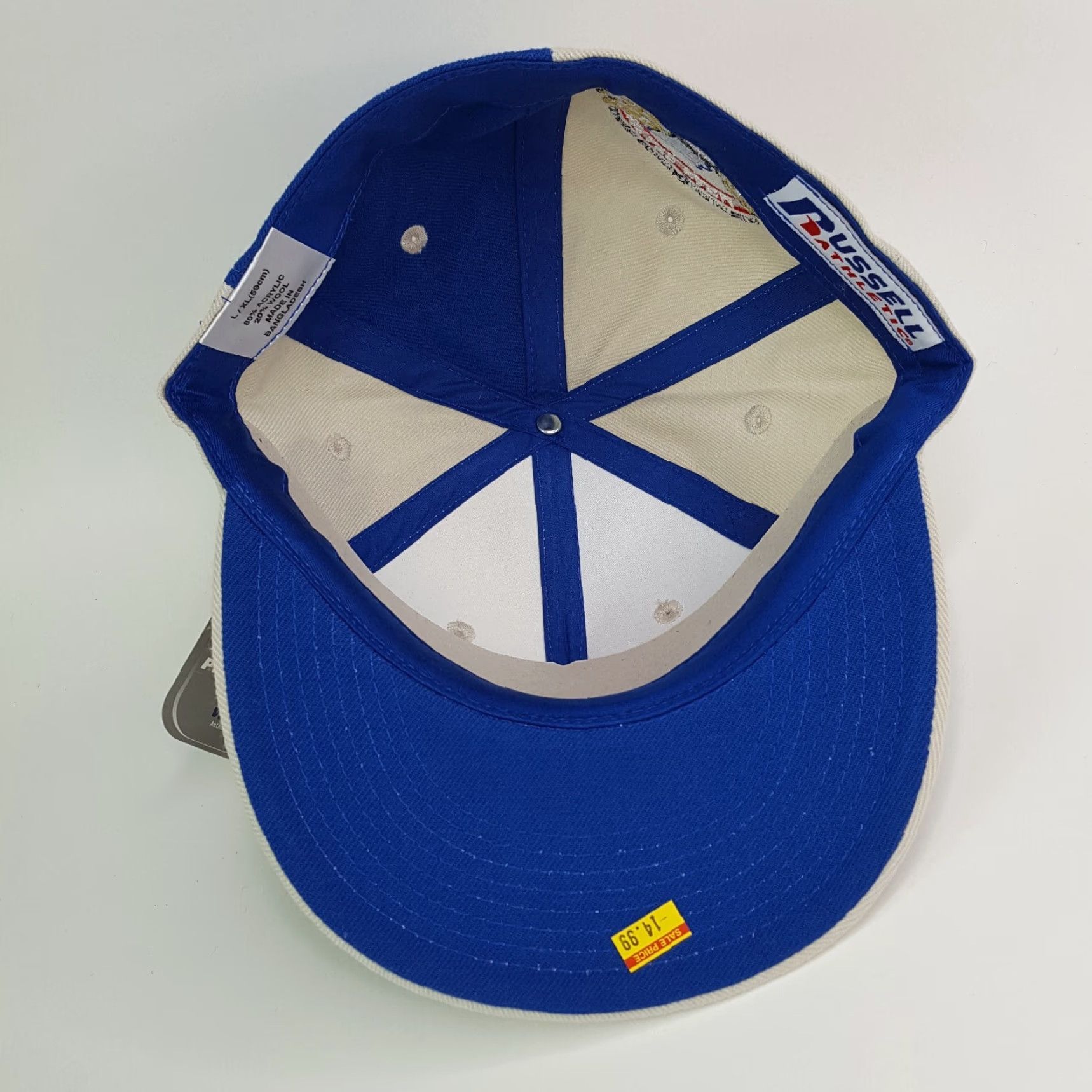 Russell Athletic VINTAGE Southern Jaguars SU Wool Fitted Size L/XL Hat Baseball Cap NCAA Football Size ONE SIZE - 7 Thumbnail