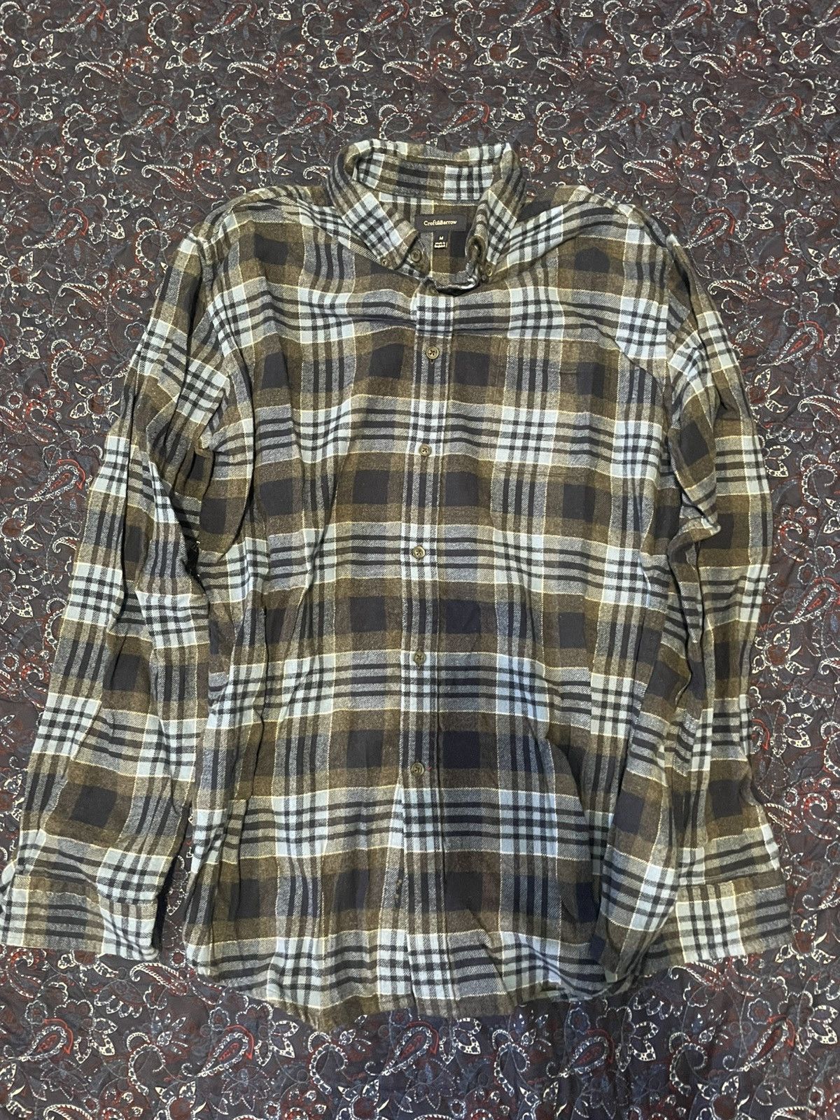 Croft & Barrow Croft & Barrow Button-Up Flannel Size US M / EU 48-50 / 2 - 1 Thumbnail