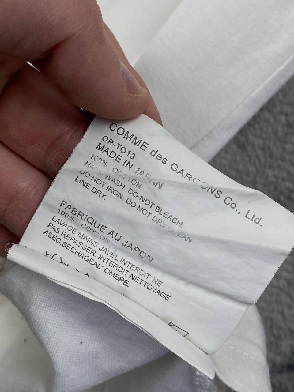Comme des Garcons Comme des Garçons PLAY T Shirt Men Size M White Size US M / EU 48-50 / 2 - 12 Thumbnail