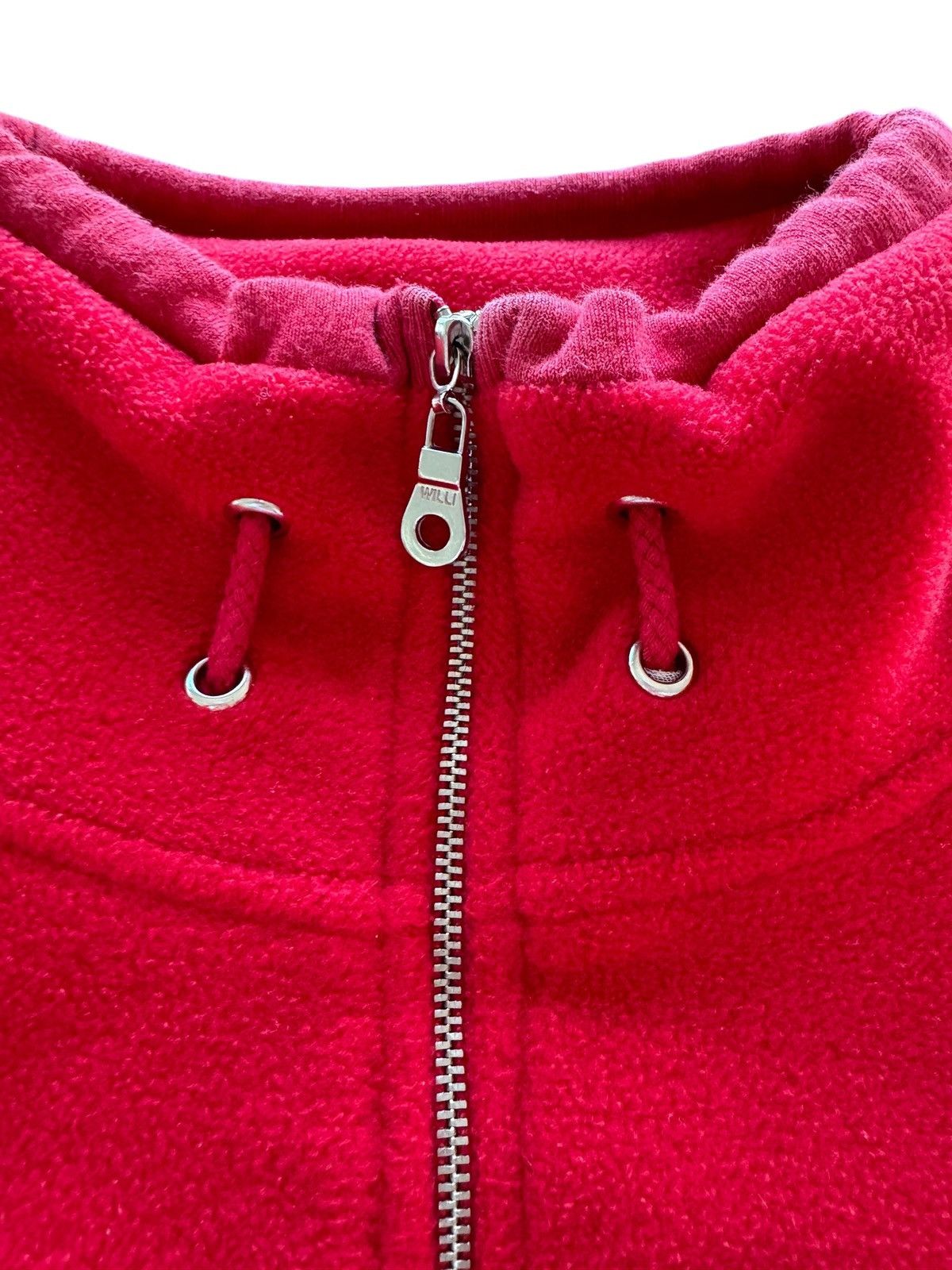 Vintage × Willi Smith Vintage Willi Smith Boxy Oversized Zip Up Fleece Jacket Size XL / US 12-14 / IT 48-50 - 2 Thumbnail