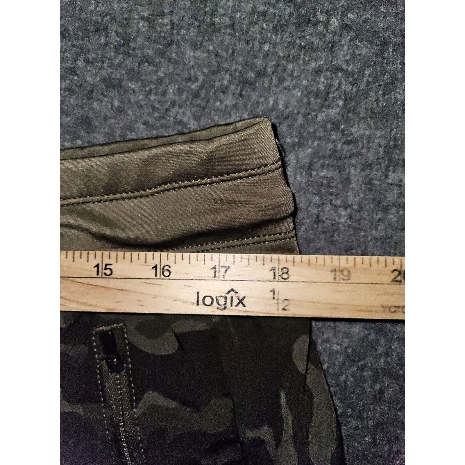 Vintage Marrakech Joggers Women's 14 Camouflage Mid Rise Green Zip Pockets Active Hip Hop City Hip Hop Preppy 90s Womens Size 36" / US 14 / IT 50 - 4 Thumbnail