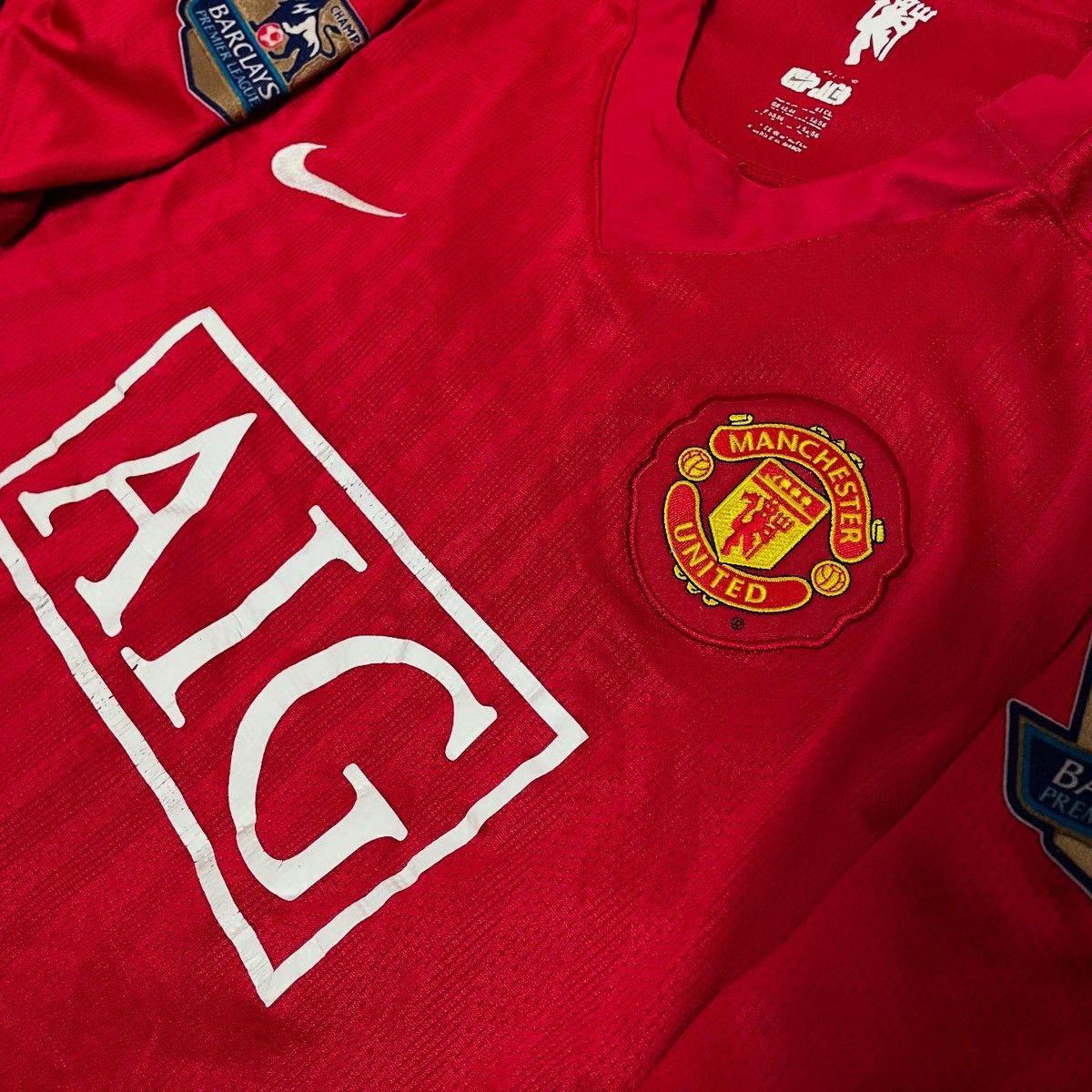 Nike × Vintage Jersey t-shirt Manchester United 2008 #15 Vidic Vintage Nike Size US L / EU 52-54 / 3 - 4 Thumbnail