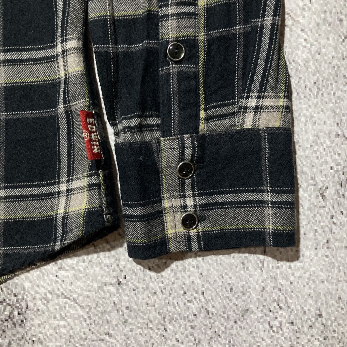 Edwin 2000s Edwin Japan Western Cowboy Button Up Shirt Black Size US L / EU 52-54 / 3 - 15 Thumbnail
