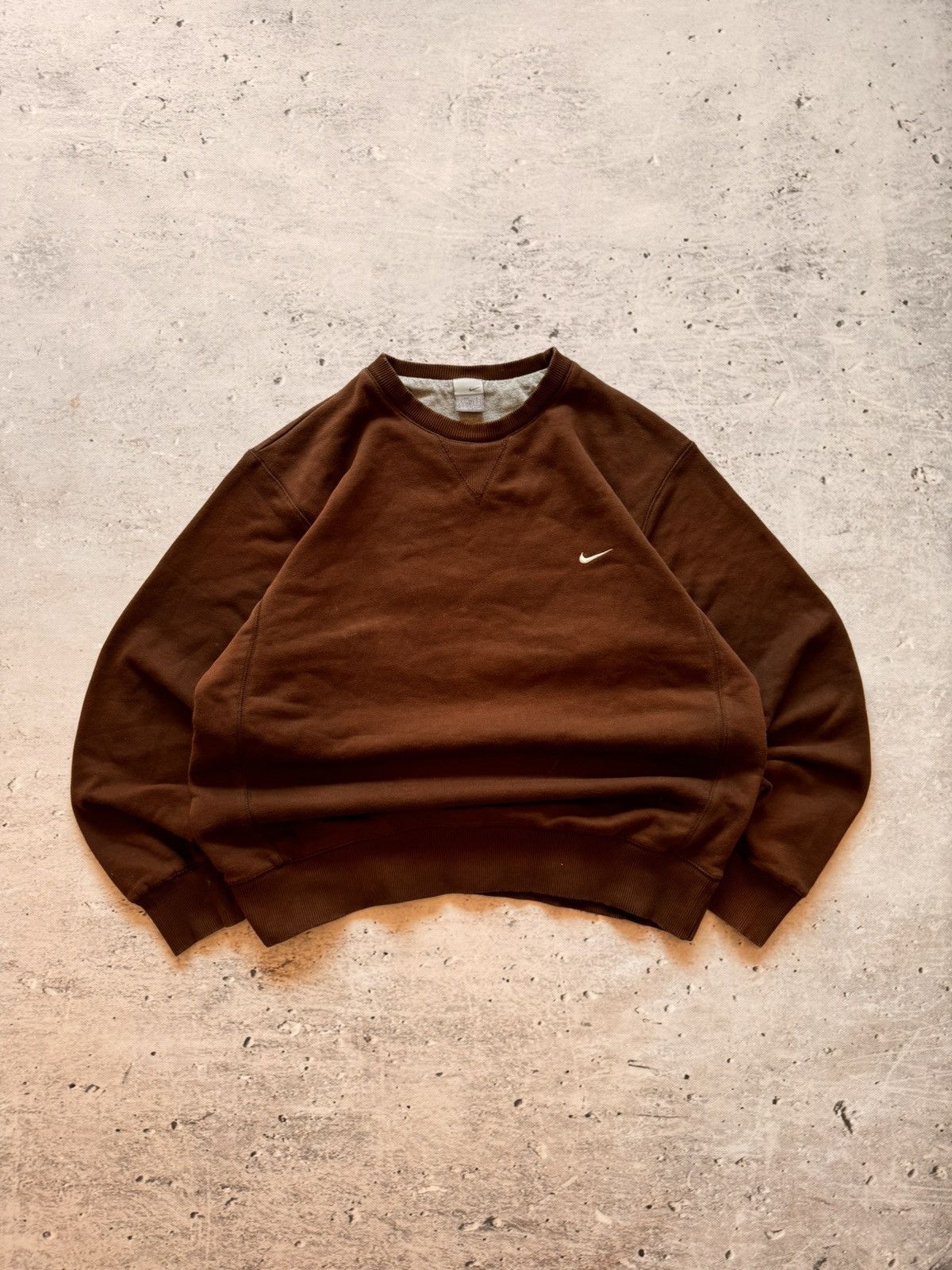 Nike × Vintage NIKE VINTAGE BASIC LOGO OVERSIZE BOXY SWEATSHIRT Size US L / EU 52-54 / 3 - 1 Thumbnail