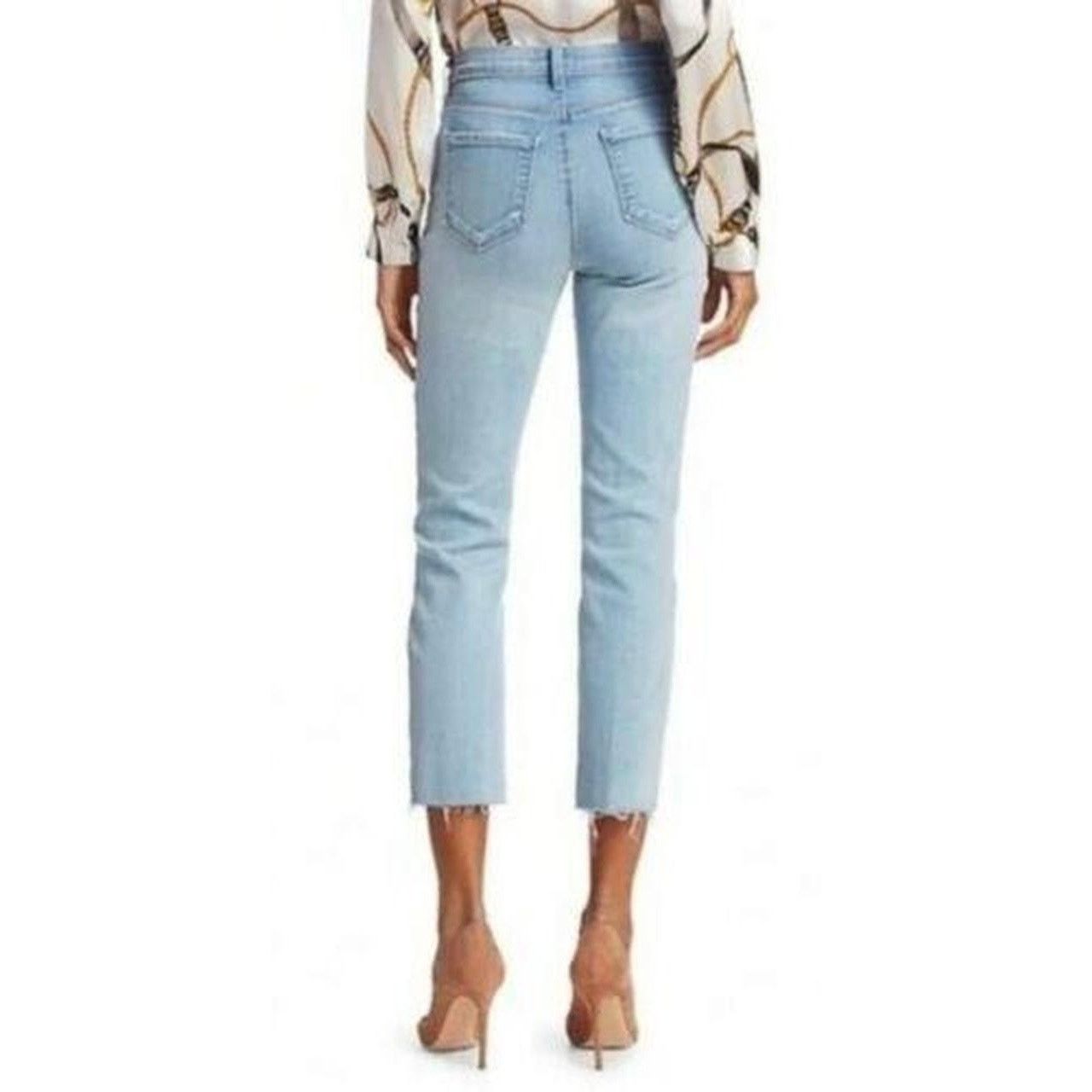 L'AGENCE $275 New L’agence Sada High Rise Slim Straight Crop - 25 Size 25" / US 0 / IT 36 - 2 Thumbnail