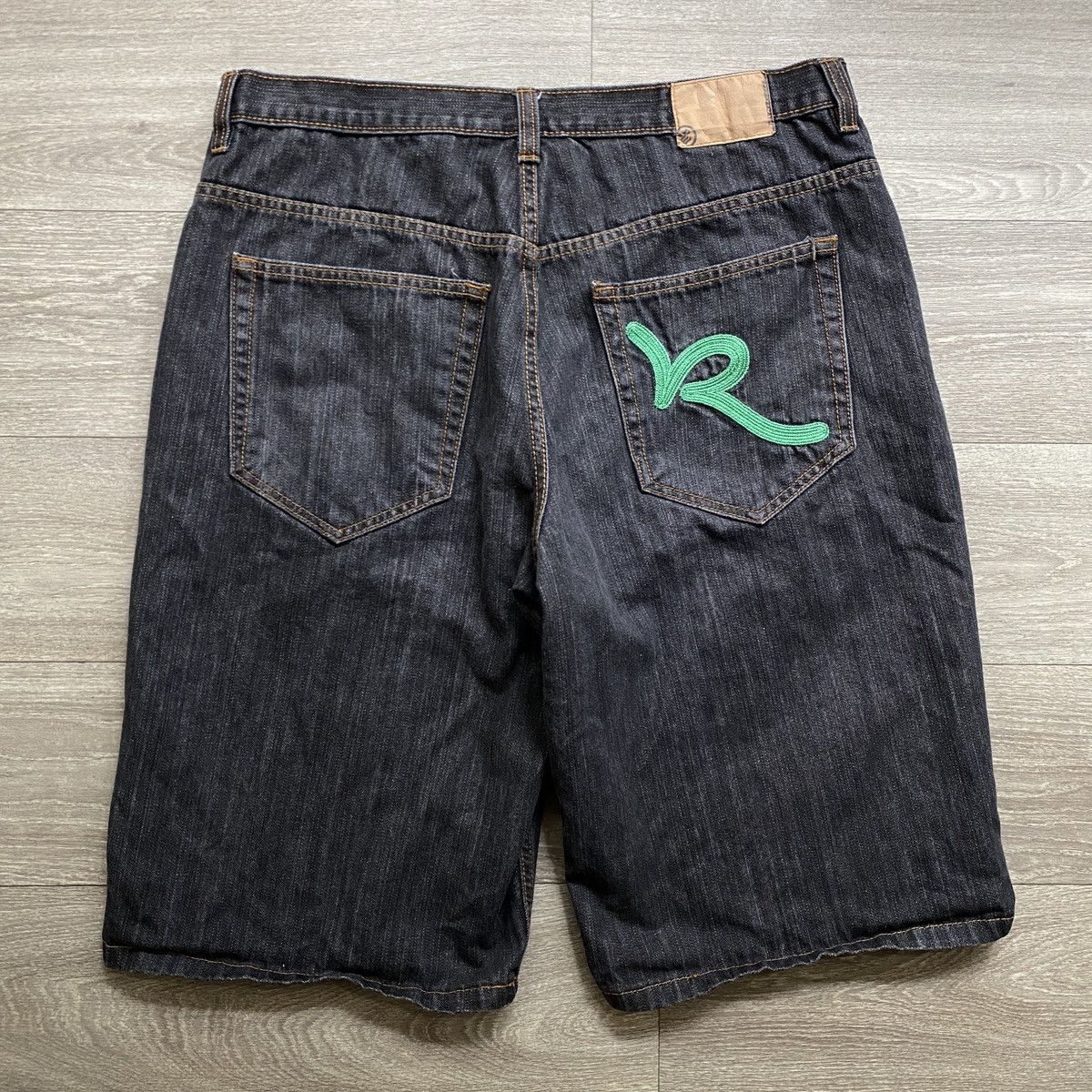 Vintage Vintage Roca Wear Y2K Cyber Goth Punk Jean Short Jorts | Grailed